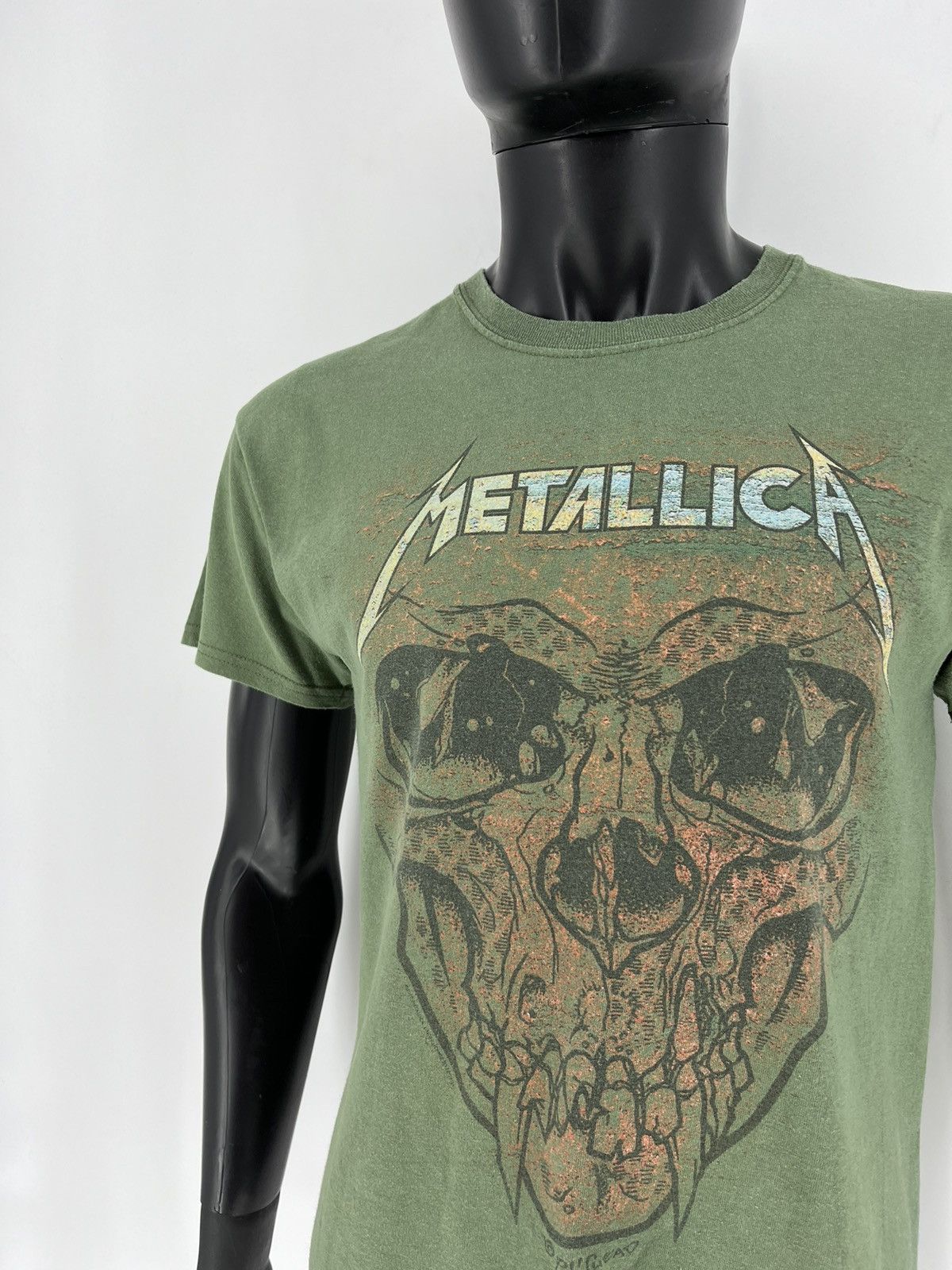 Band Tees Vintage Y2K Metallica Skulls Dead Face Band Rock Streetwear Size US M / EU 48-50 / 2 - 6 Thumbnail