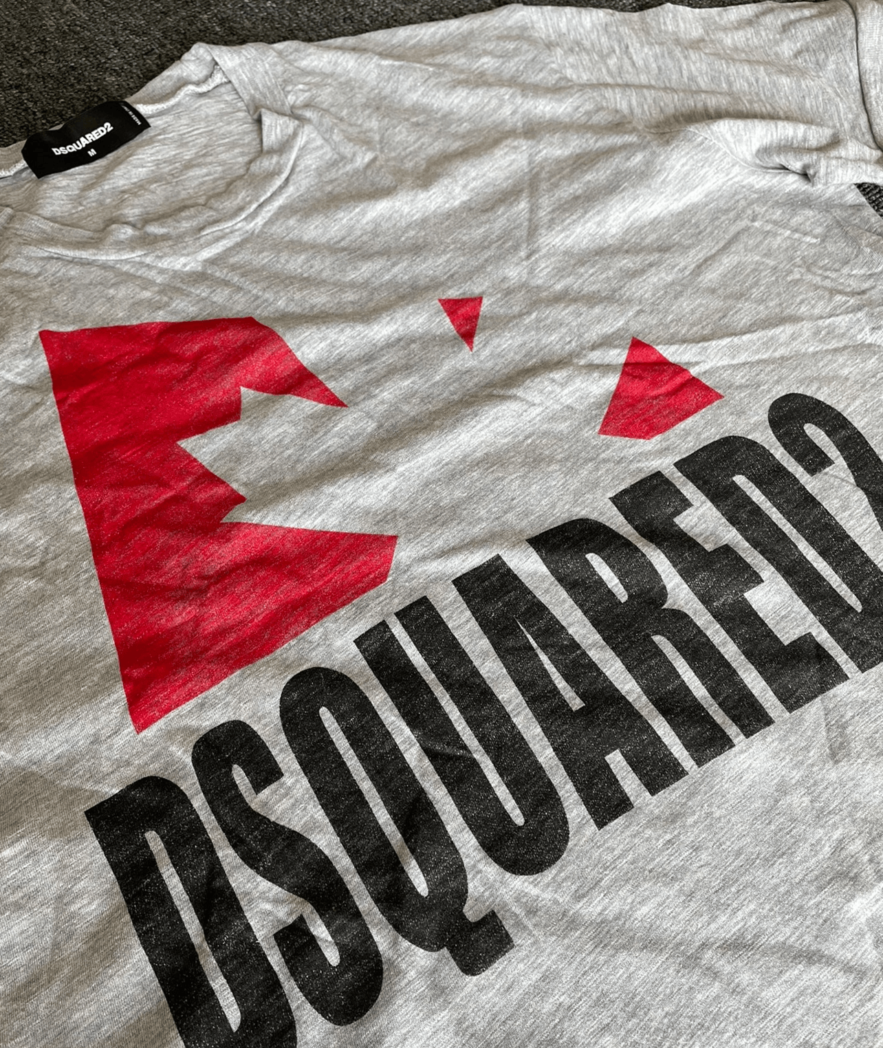 Dsquared2 DSQUARED2 distressed gray T-shirt sizes M, L, XL Size US M / EU 48-50 / 2 - 5 Thumbnail
