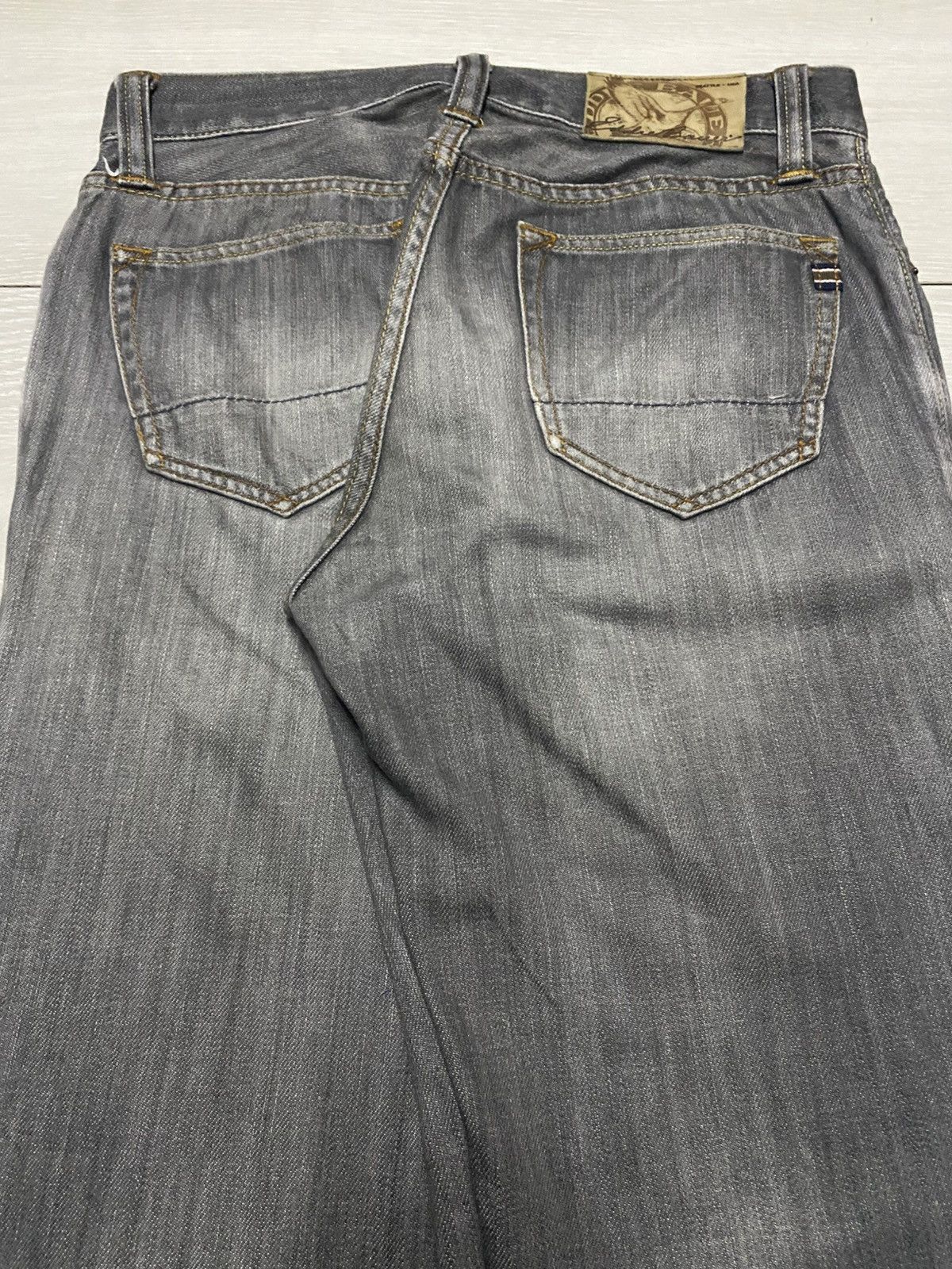 Eddie Bauer × Red Wing Vintage Eddie Bauer Faded Wash Distressed Straight Fit Size US 30 / EU 46 - 4 Thumbnail
