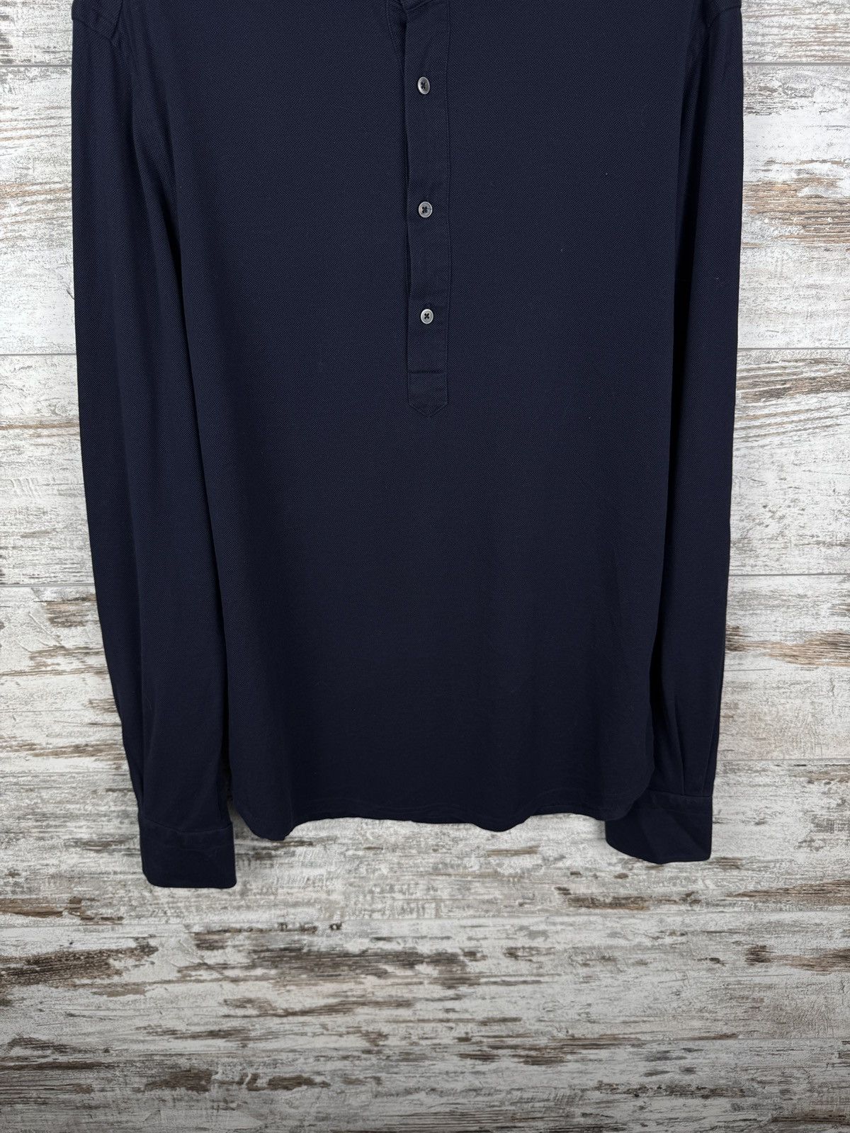 Suitsupply Mens Suitsupply longsleeve polos luxury t-shirt pure cotton Size US M / EU 48-50 / 2 - 3 Thumbnail