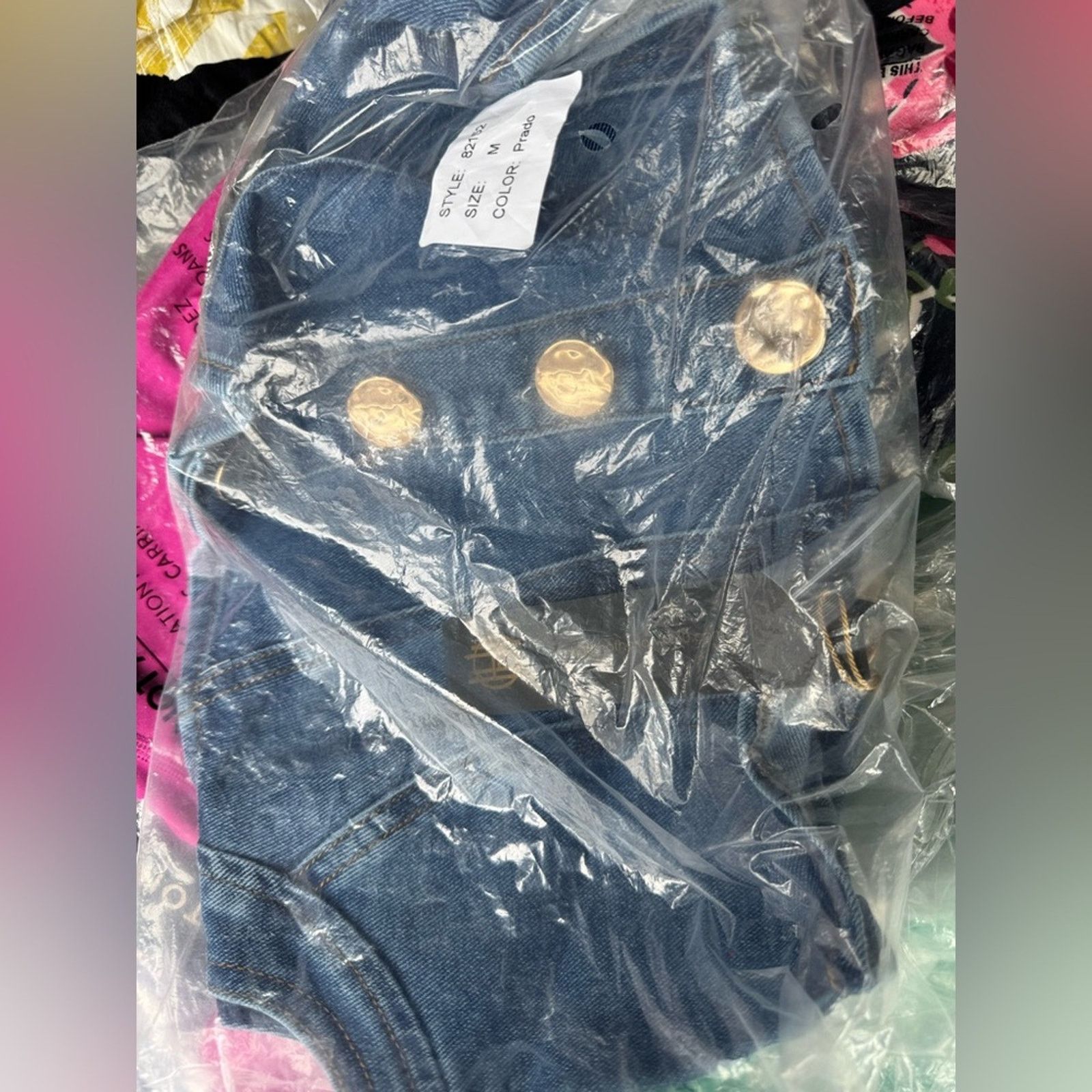 Other 🎉LAST PIECE🎉HOUSE OF HARLOW Square Neck Denim Corset Top Size M / US 6-8 / IT 42-44 - 2 Thumbnail