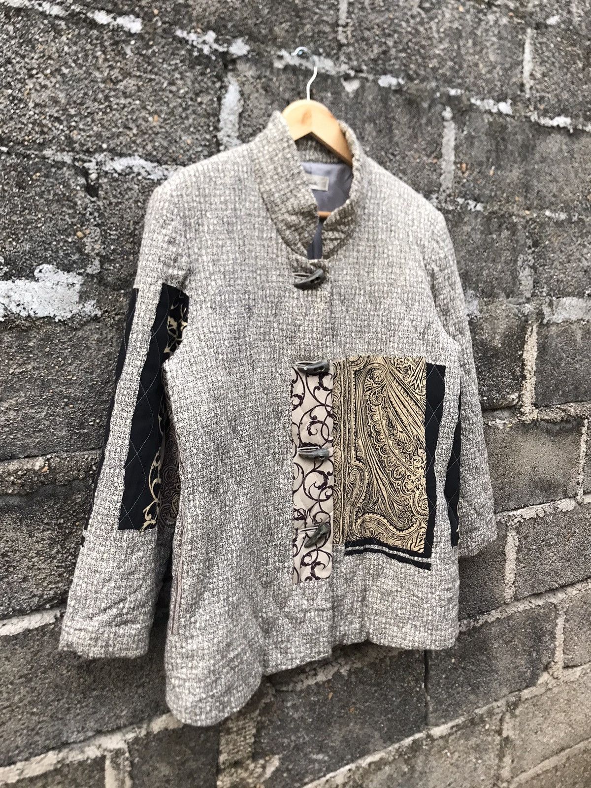 Japanese Brand 🔥Luxury Farents Quilted Button Jacket Size US M / EU 48-50 / 2 - 2 Thumbnail