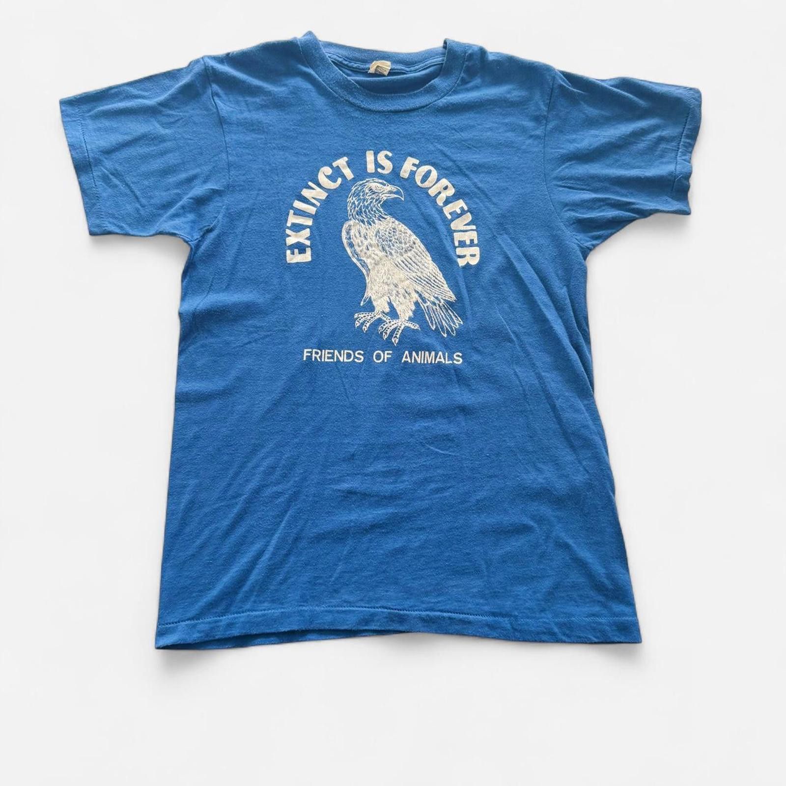 Other Vintage 70s 80s Extinct is Forever Friends of Animals Tee | Grailed