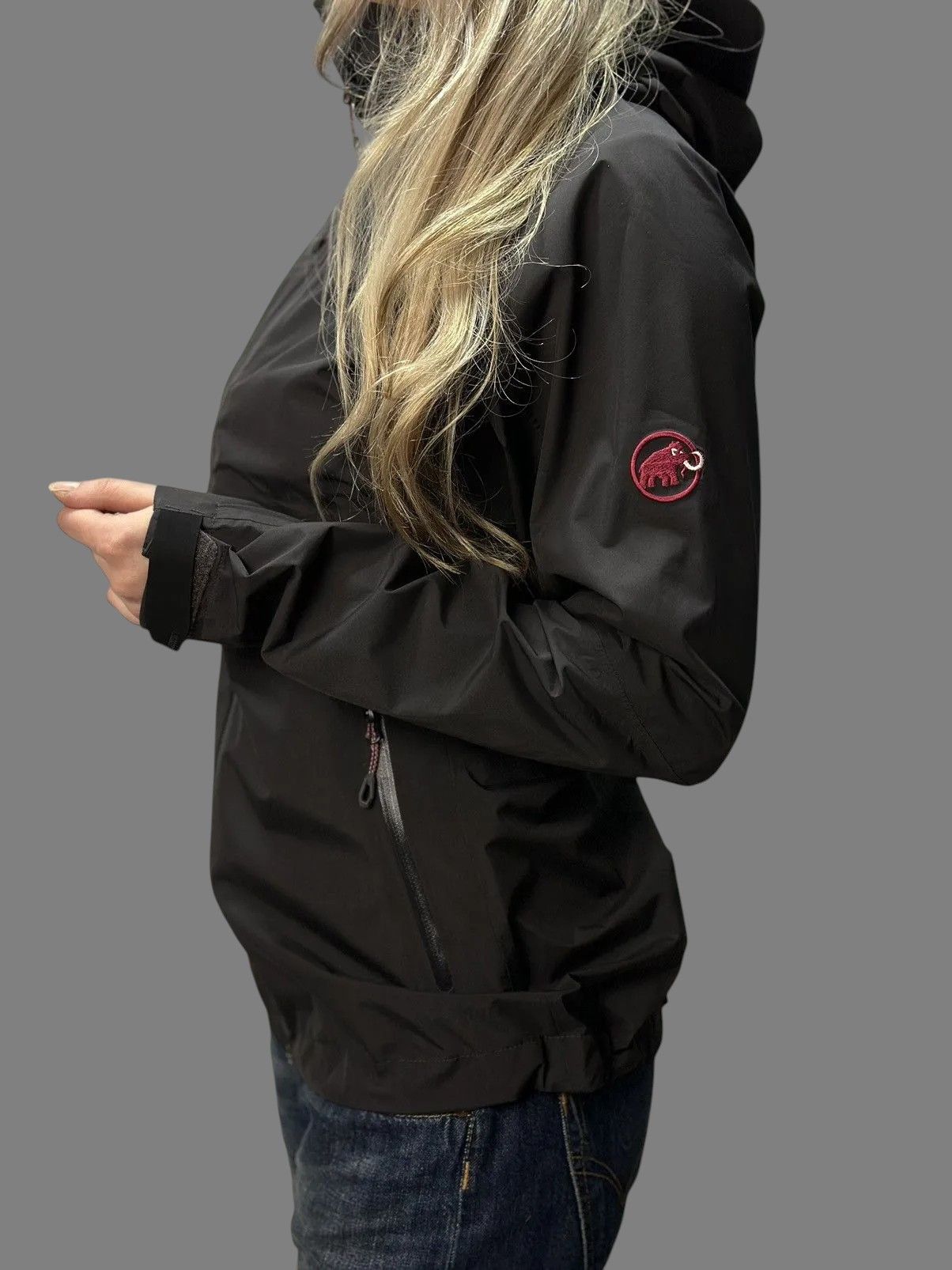 Goretex Mammut Black Shell Jacket Gore-Tex Outdoor Techwear Size S / US 4 / IT 40 - 3 Thumbnail