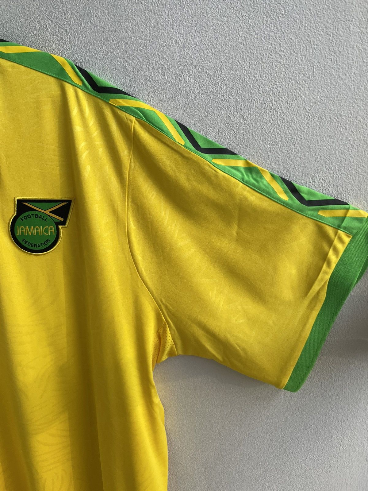 Other NEW Jamaica 2018 2019 Home Footbal Shirt Soccer Jersey Umbro Size US XXL / EU 58 / 5 - 9 Thumbnail