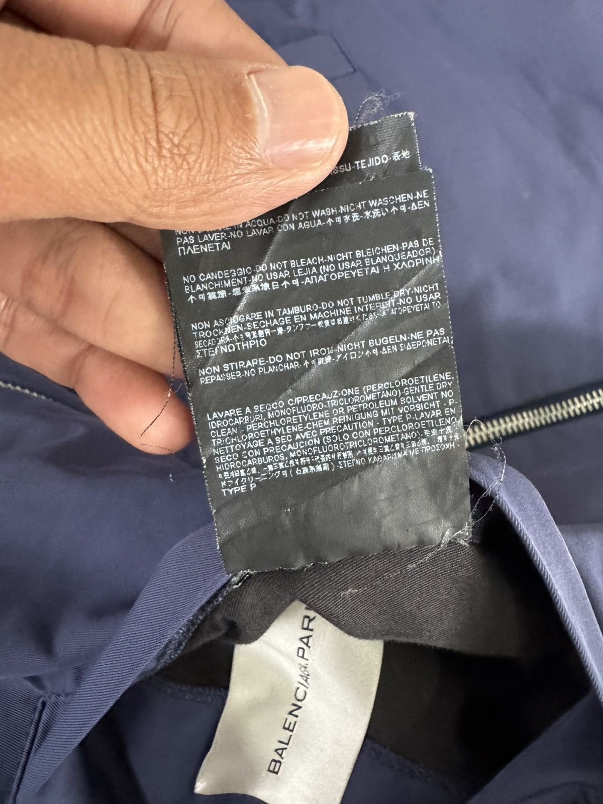 Balenciaga (12SS) BALENCIAGA PARIS CUTTON SILK LINEN REVERSIBLE JACKET Size US M / EU 48-50 / 2 - 13 Thumbnail