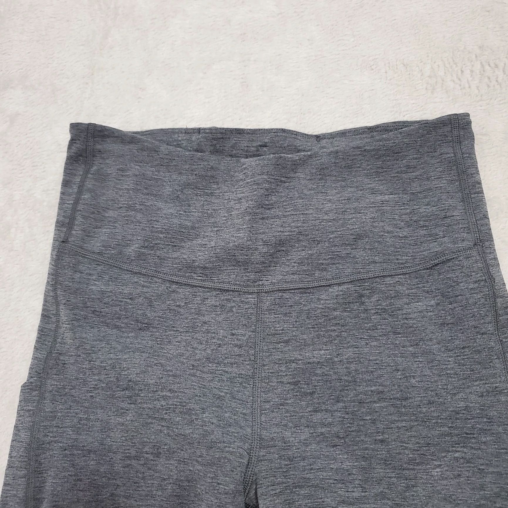 Athleta Athleta Women Tight 7/8 Gray Mid Rise Stretch Pocket Leggings Size ONE SIZE - 4 Thumbnail