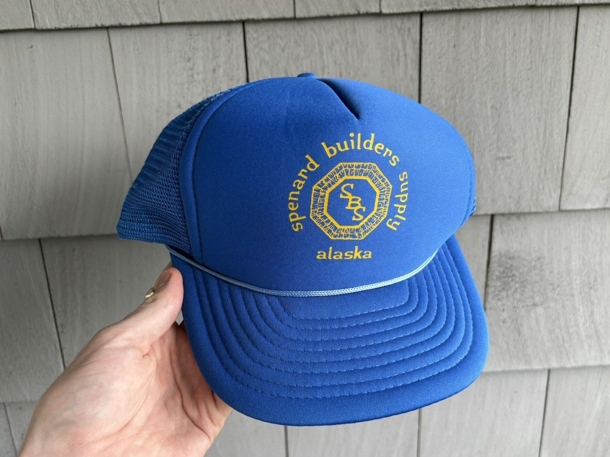 Vintage 1980s Vintage Trucker Hat Snapback Alaska Oil Mesh Military Size ONE SIZE - 8 Thumbnail
