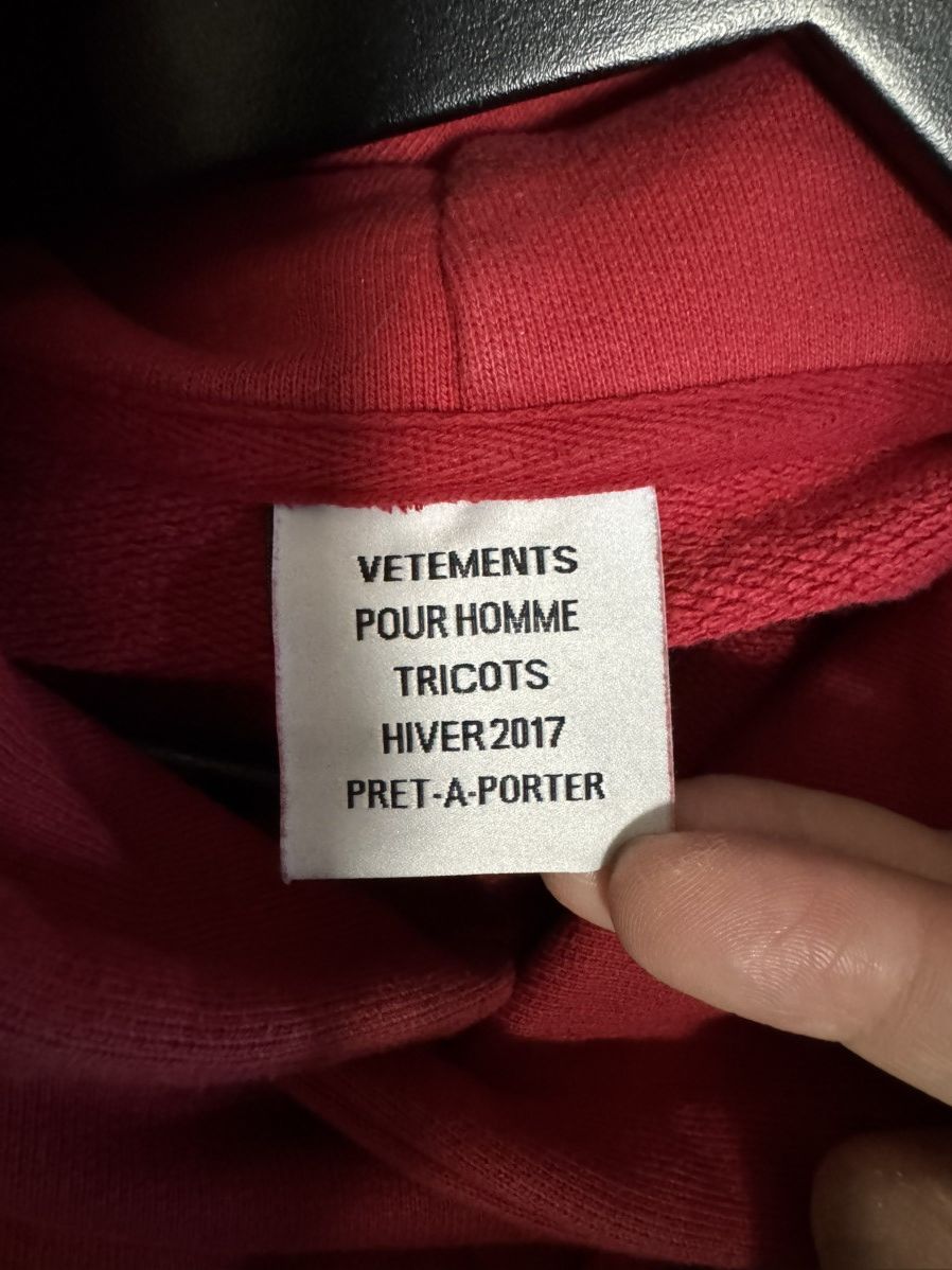 Vetements Vetements Og metal seoul exclusive hoodie Size US S / EU 44-46 / 1 - 3 Thumbnail