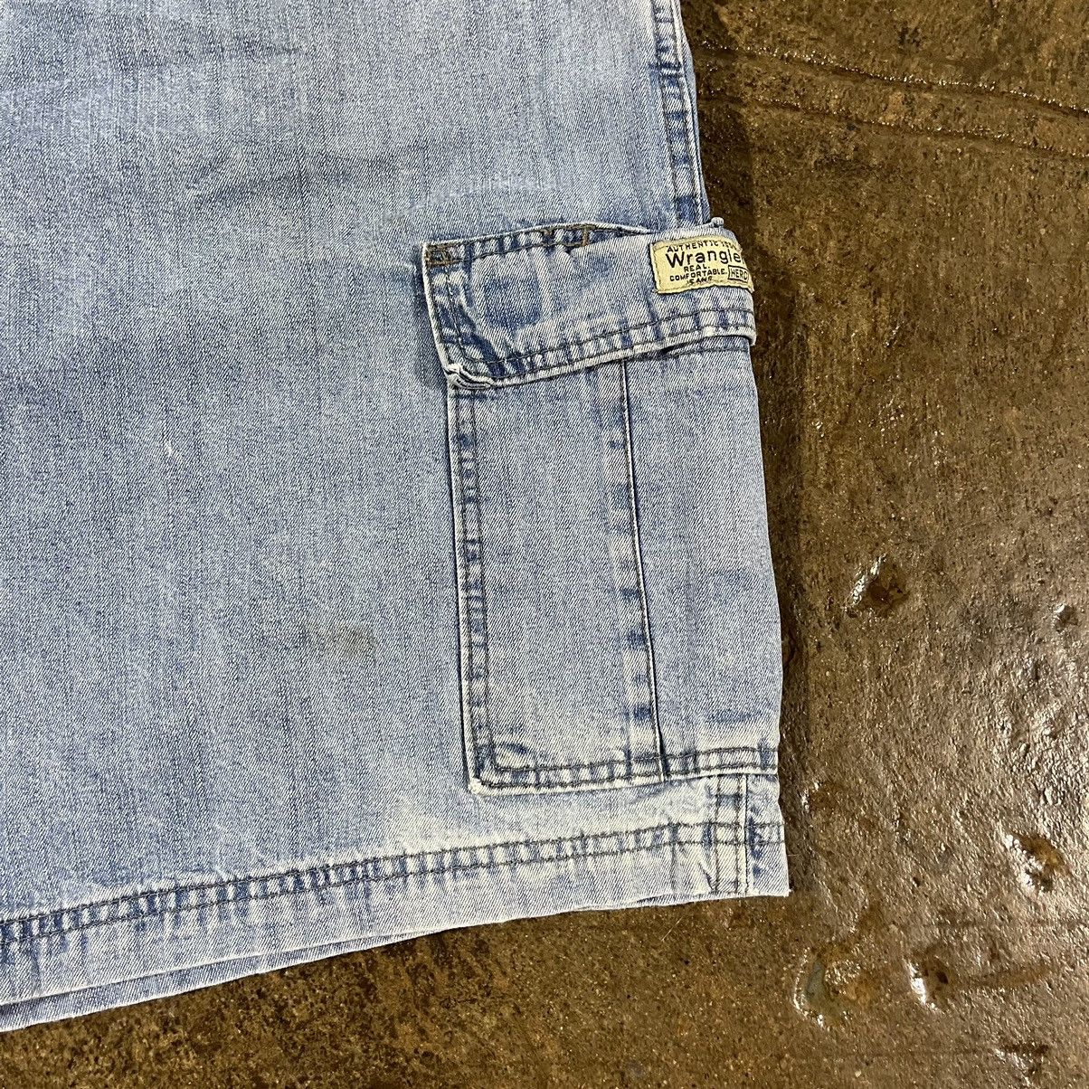 Carhartt × Vintage × Wrangler Crazy Carhartt Style Wrangler Cargo Jorts Skater Shorts Size US 36 / EU 52 - 7 Thumbnail