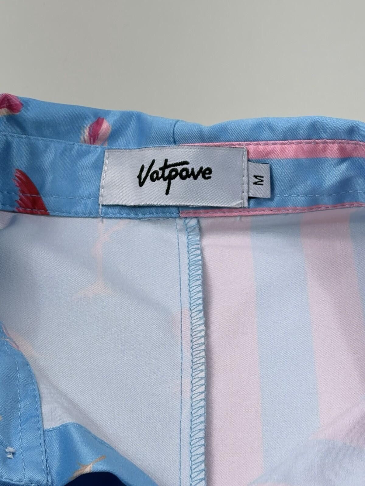 Other VATPAVE Men's Flamingo Hawaiian Shirt Size M Size US M / EU 48-50 / 2 - 2 Thumbnail