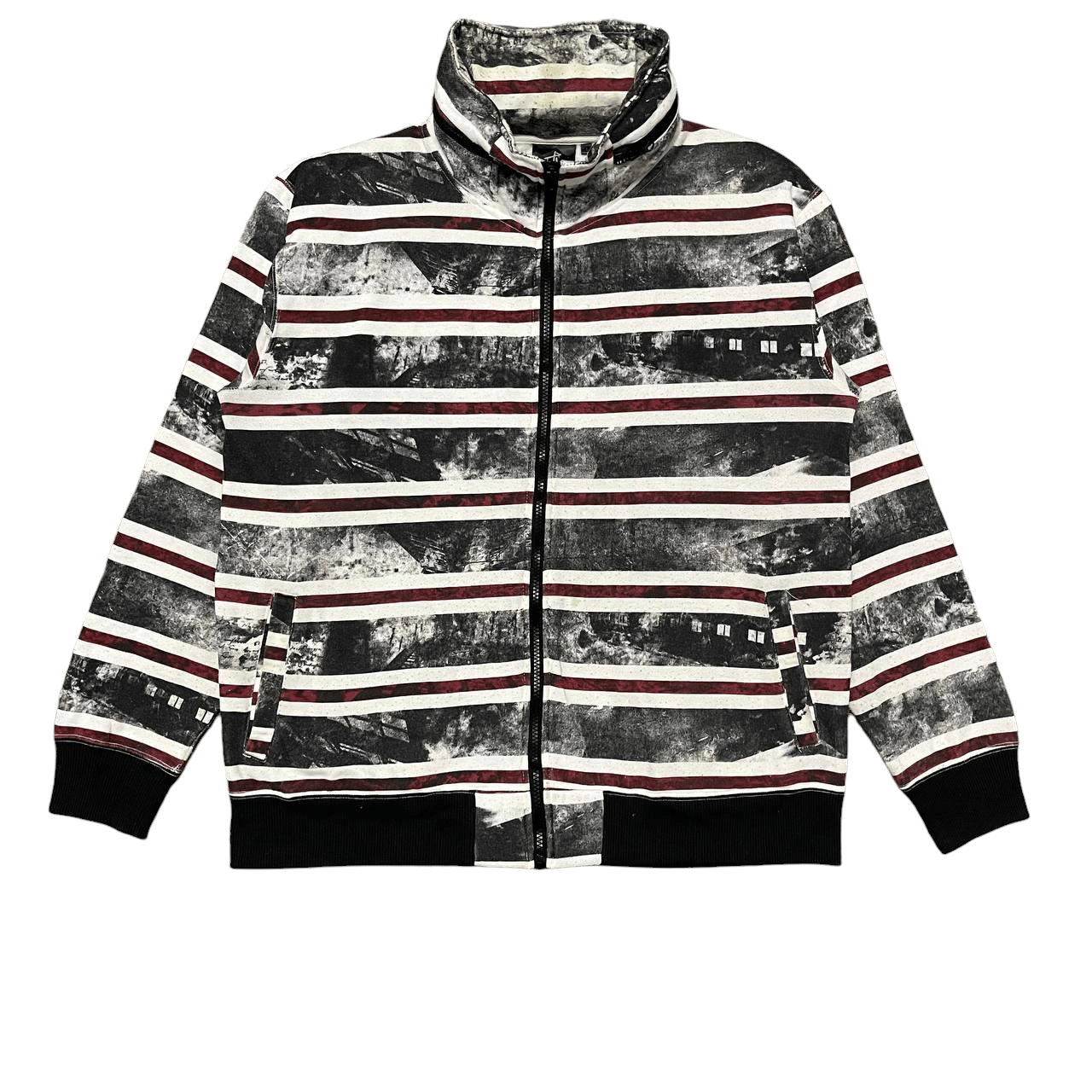 Japanese Brand Vintage Booth Born to be Free Jacket with Hidden Hood Size US L / EU 52-54 / 3 - 1 Thumbnail