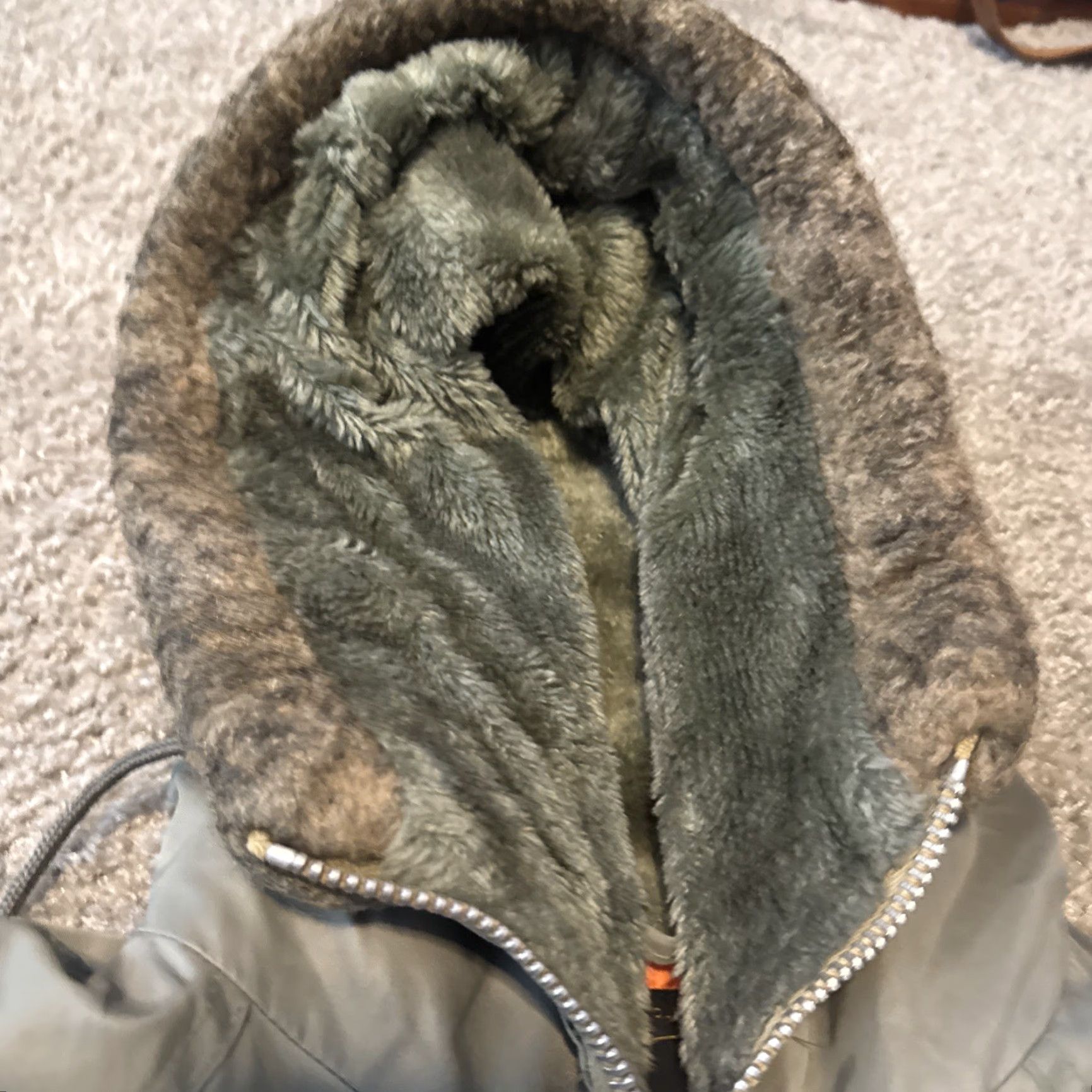 JCPenney VINTAGE JCPenney Parka Jacket Army Green Insulated Full Zip Nylon Adult S Mens Size US S / EU 44-46 / 1 - 6 Thumbnail