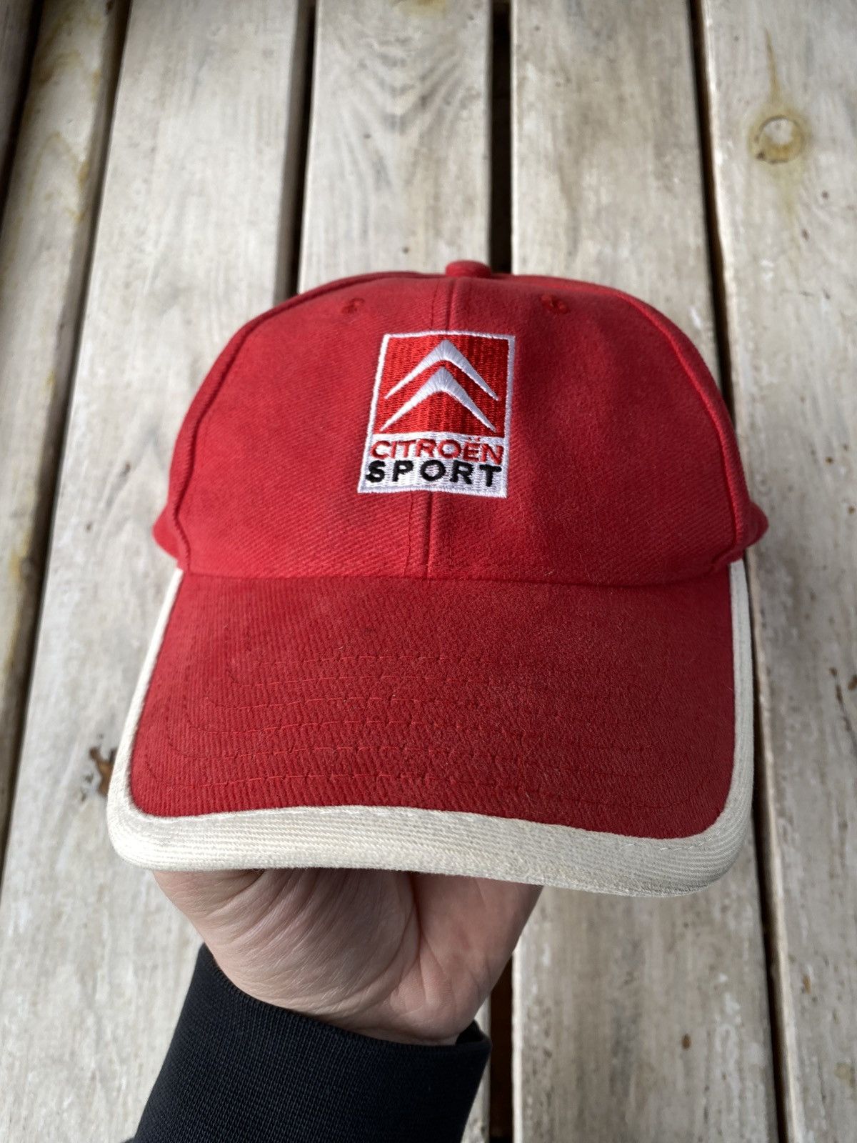 Vintage Vintage 90s Faded Citroen Racing Italy Team Cap Size ONE SIZE - 2 Thumbnail