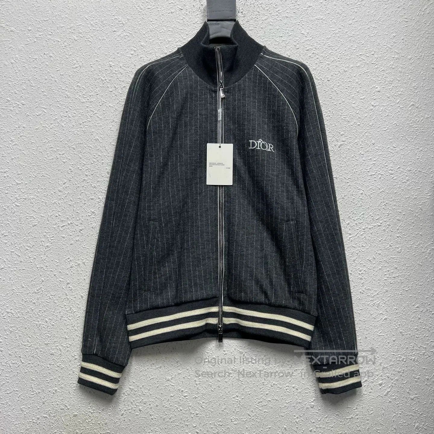 Dior dior wool blend striped jacket size S. Size US S / EU 44-46 / 1 - 1 Thumbnail