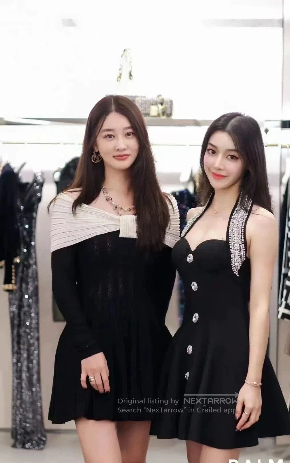 Balmain black and white off. Size US S / EU 44-46 / 1 - 8 Thumbnail