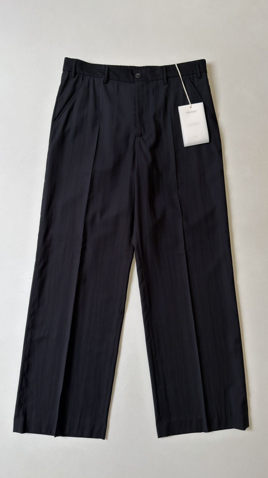 Our Legacy Black Experienced Viscose ‘Sailor Trousers’ Size US 34 / EU 50 - 18 Thumbnail