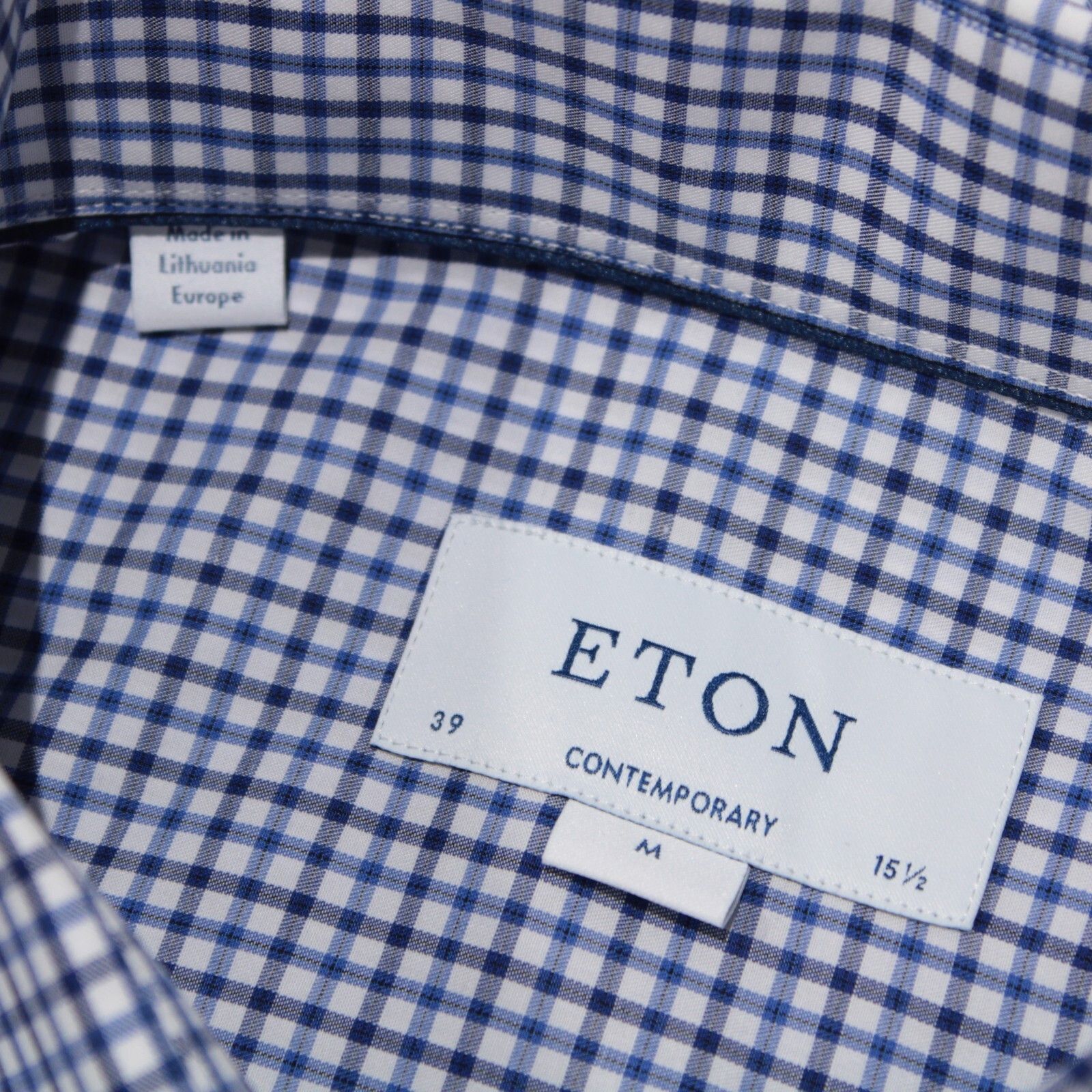 Eton Eton New with tags Shirt Size M US In Blue Size US M / EU 48-50 / 2 - 3 Thumbnail