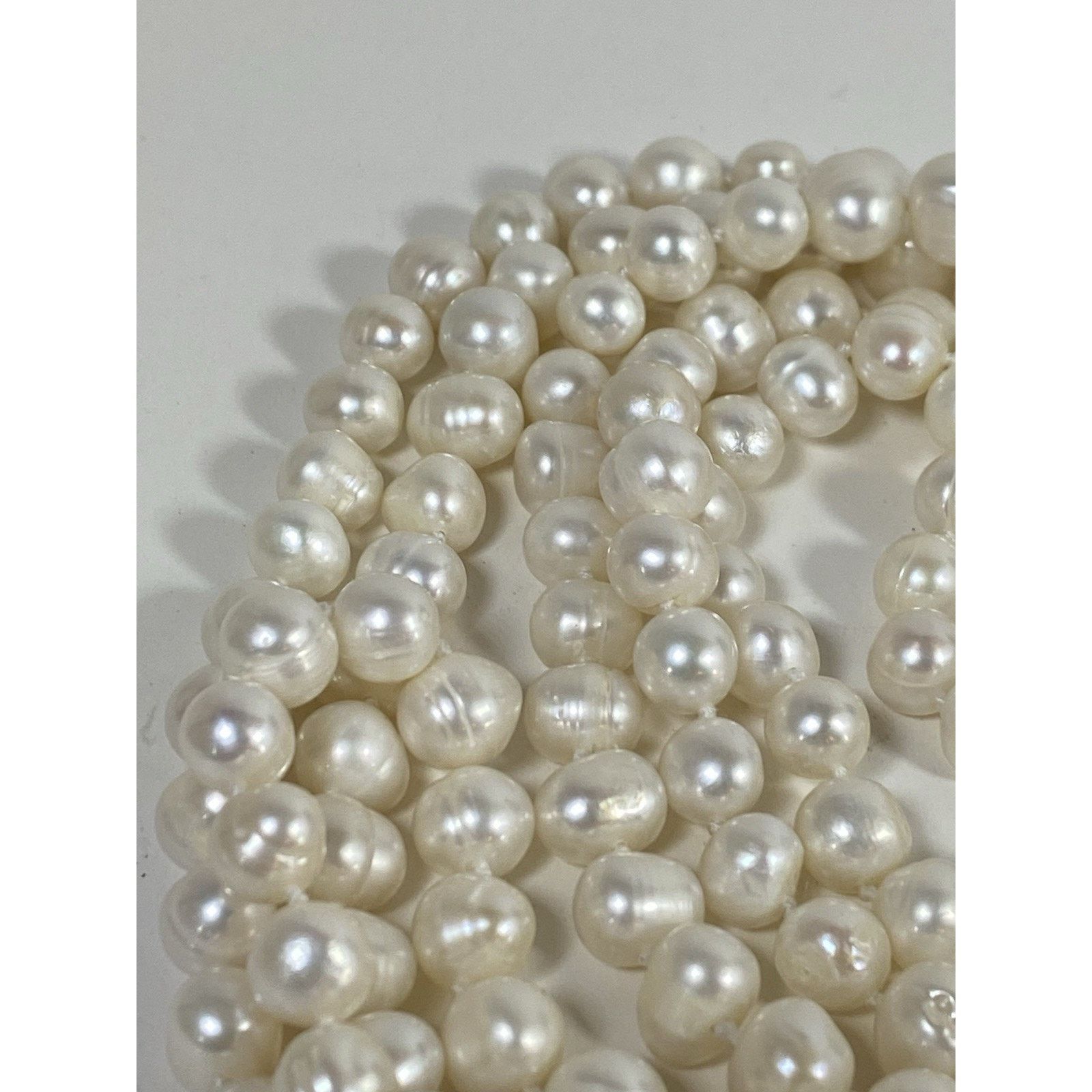 Other 14ft freshwater pearls, near-round/baroque, light blemish Size ONE SIZE - 11 Thumbnail