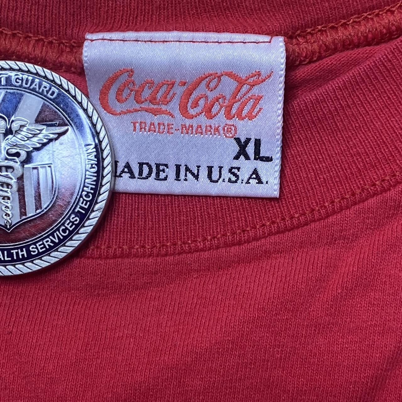 Other Vintage Coca-Cola Red Soda Promo Tee Size XL Size US XL / EU 56 / 4 - 3 Thumbnail