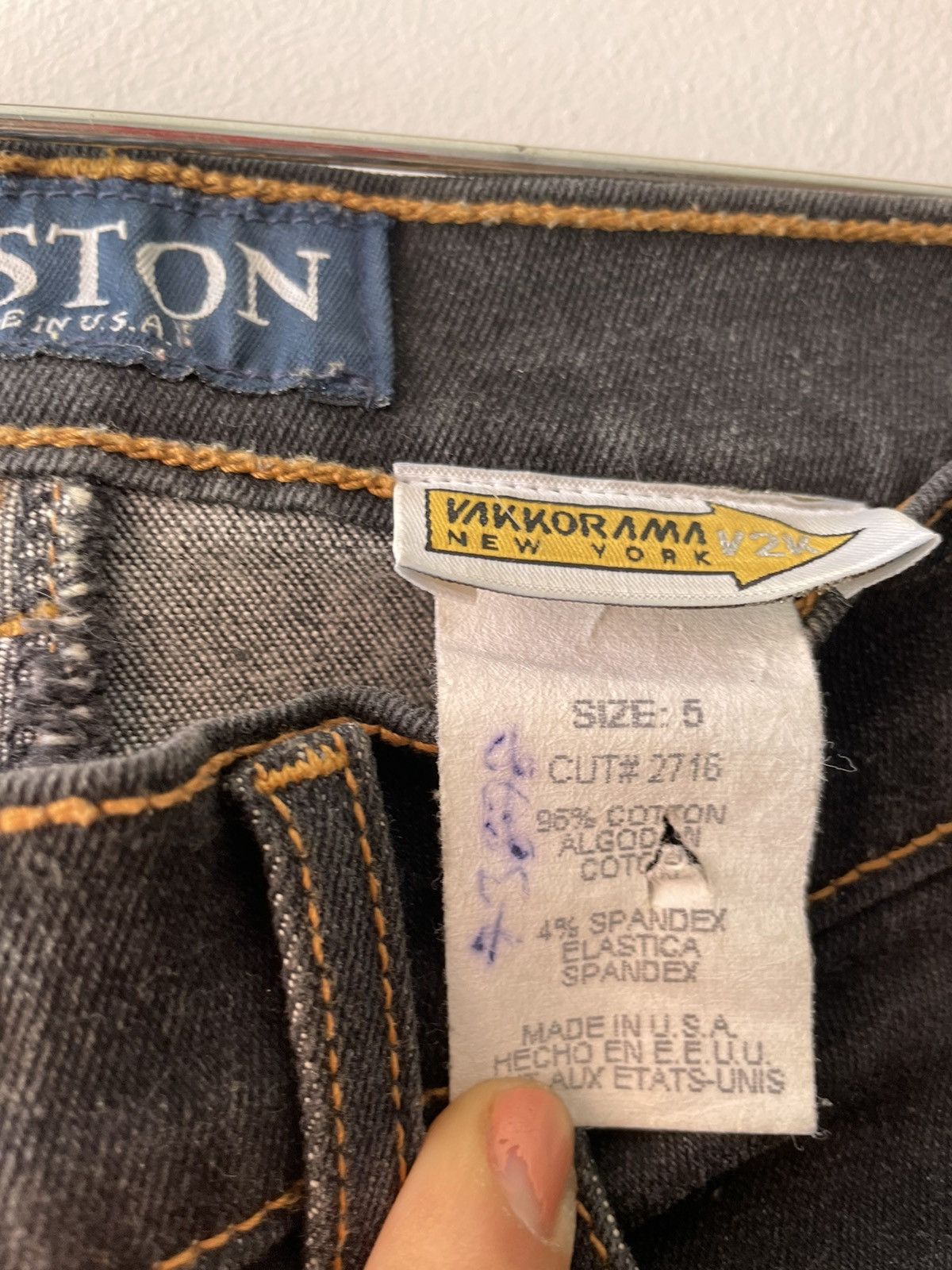 Vintage y2k Boston jean Size 27" / US 4 / IT 40 - 18 Thumbnail