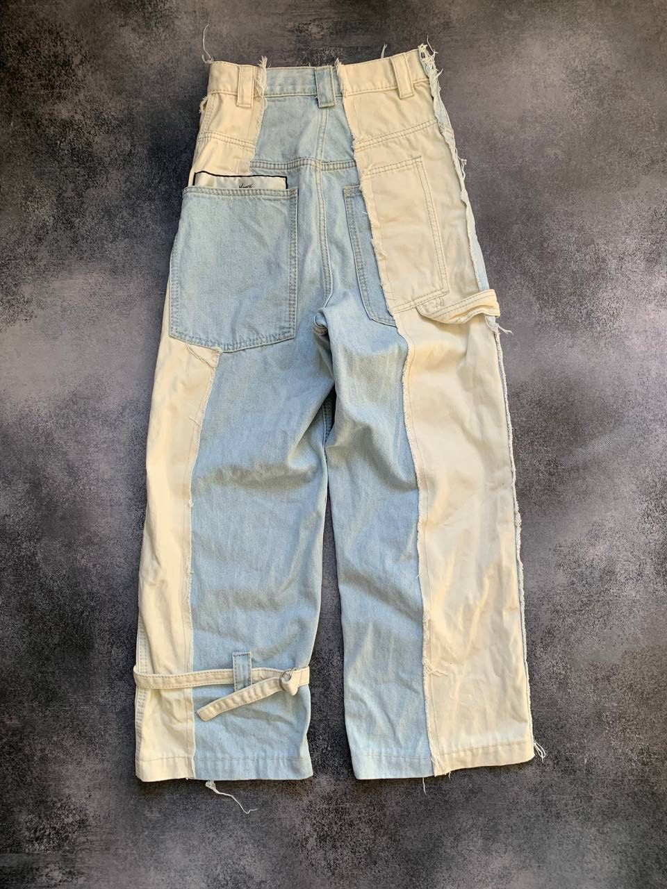 Eytys Benz Blue Patchwork Jeans W32 L34 Size US 32 / EU 48 - 12 Thumbnail
