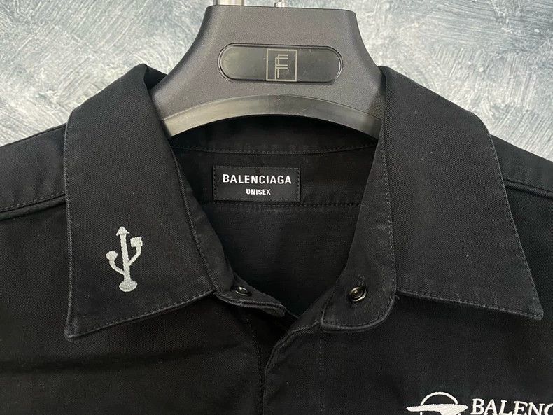 Balenciaga Balenciaga size 38 semi-sleeve shirt Size M / US 6-8 / IT 42-44 - 3 Thumbnail