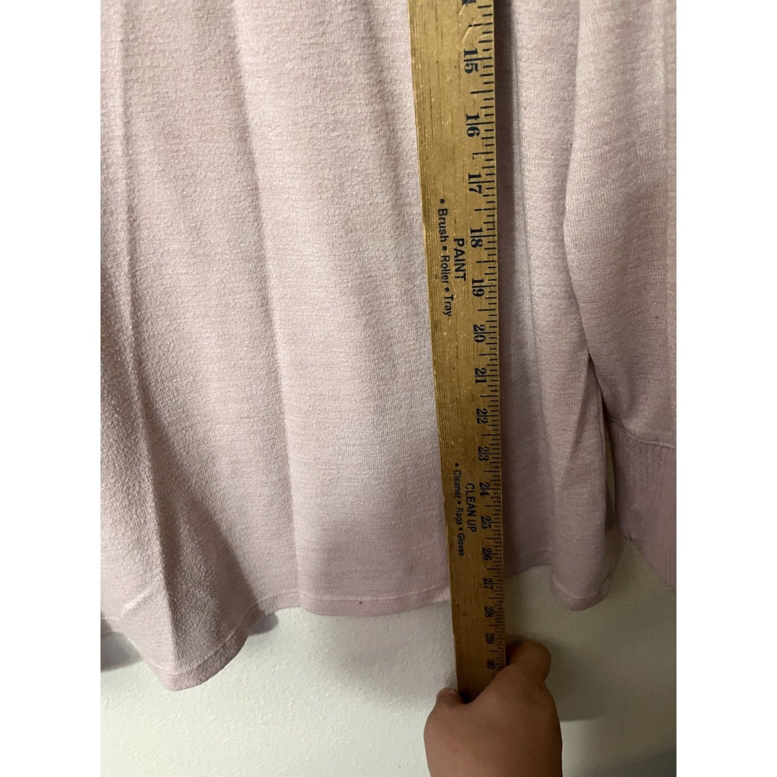 Gap VINTAGE Gap Women's Sweater Long Sleeve Casual Cotton Pink Solid L Round Neck Short Sleeve Pullover Size L / US 10 / IT 46 - 4 Thumbnail