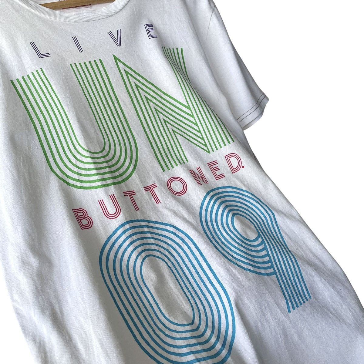 Levi's Levi’s Strauss Japan 09 Live Unbuttoned Promo Tee Size US L / EU 52-54 / 3 - 5 Thumbnail