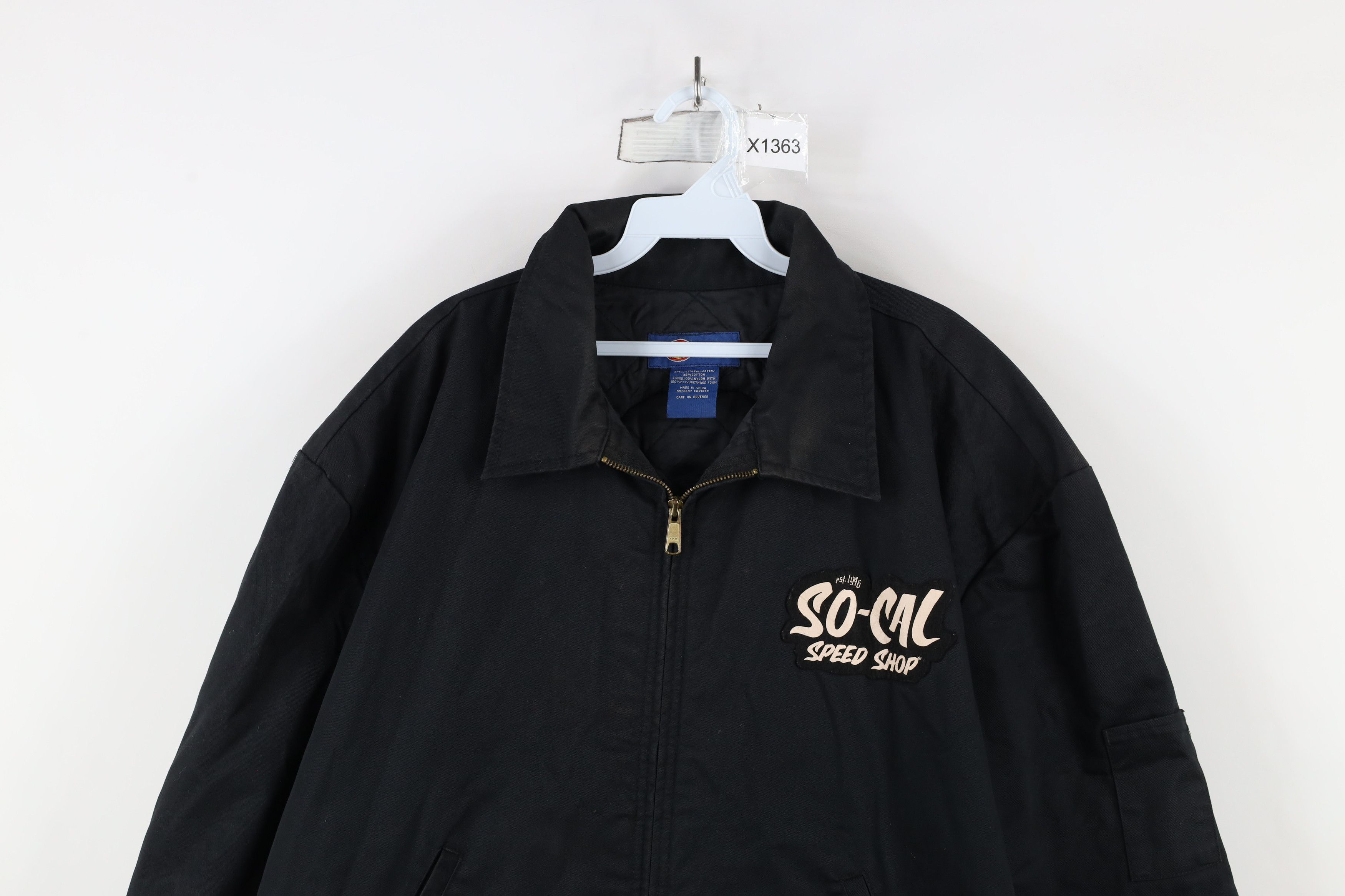 Dickies × Vintage Vintage Dickies So Cal Speed Shop Skeleton Bomber Jacket Size US XXL / EU 58 / 5 - 2 Thumbnail