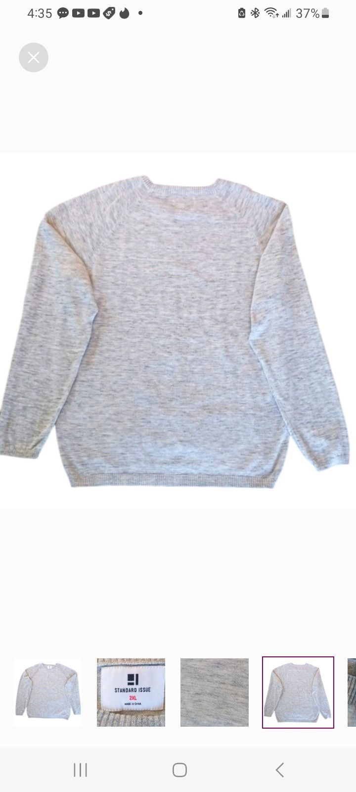 Standard Issue Standard Issue Crew Neck Sweater Size US XXL / EU 58 / 5 - 4 Thumbnail