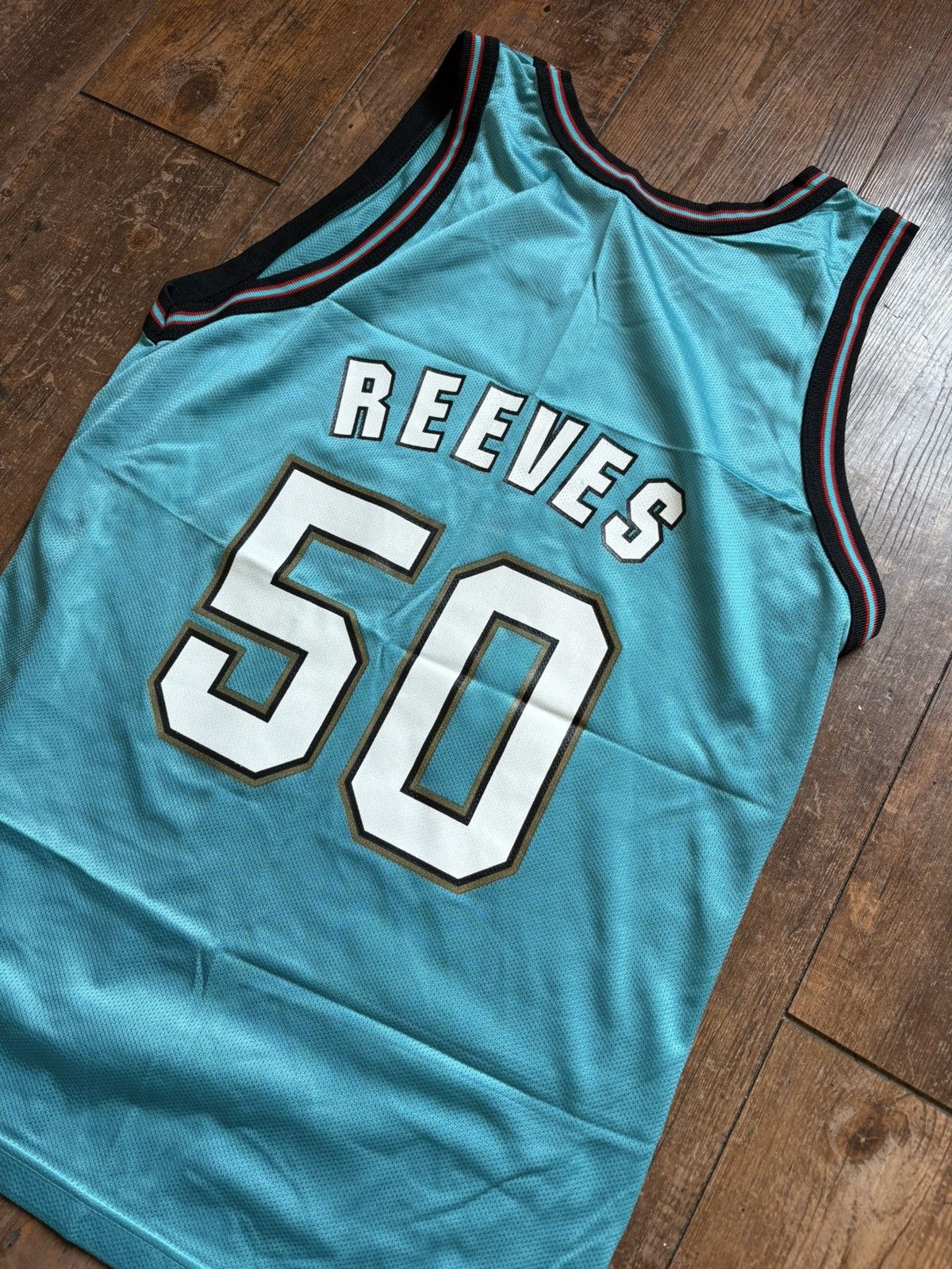 Champion Vintage Vancouver Grizzlies Reeves Jersey Size US M / EU 48-50 / 2 - 3 Thumbnail