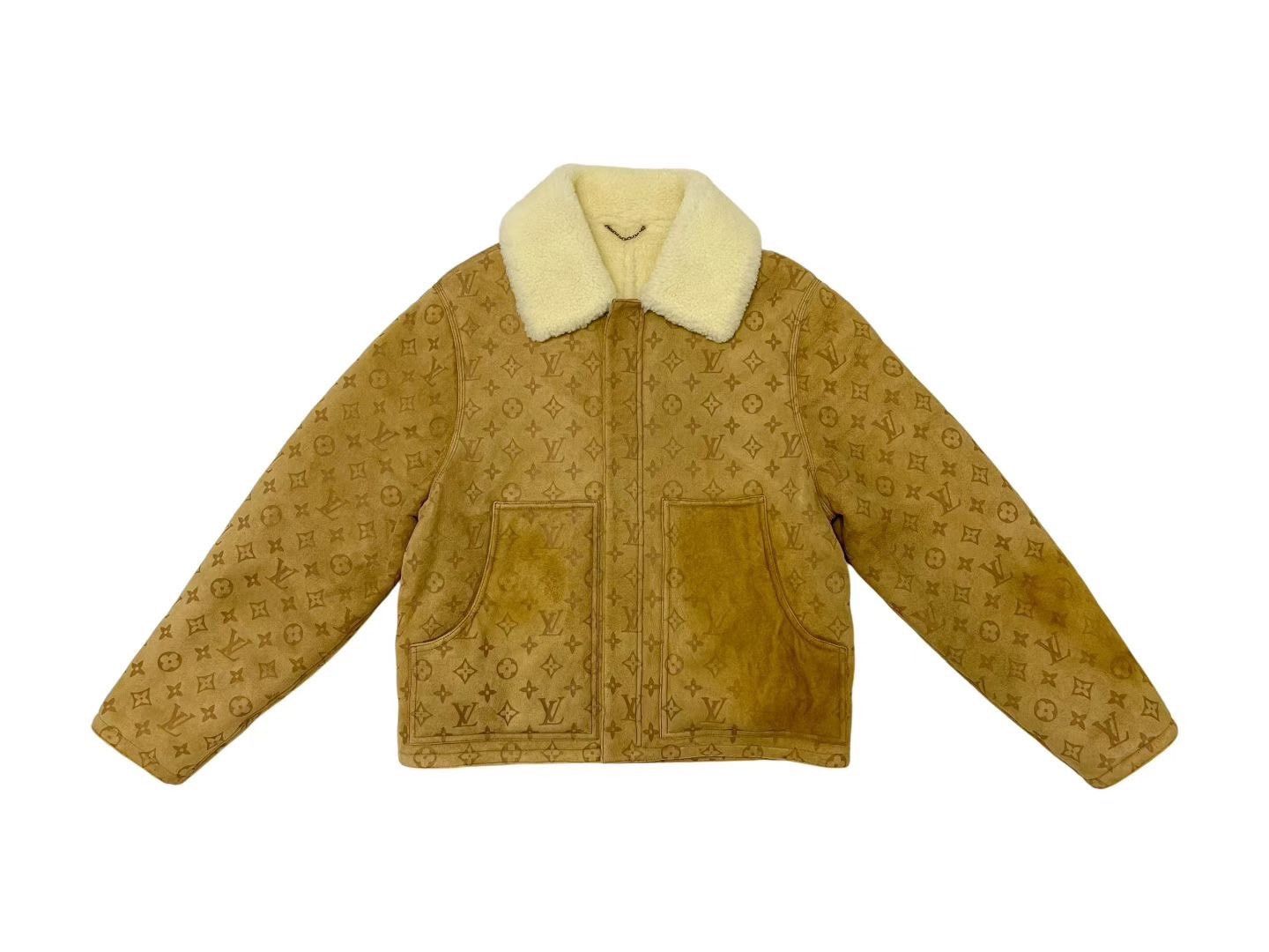 Louis Vuitton Louis Vuitton Monogram Shearling Runway Coat Size US M / EU 48-50 / 2 - 1 Thumbnail