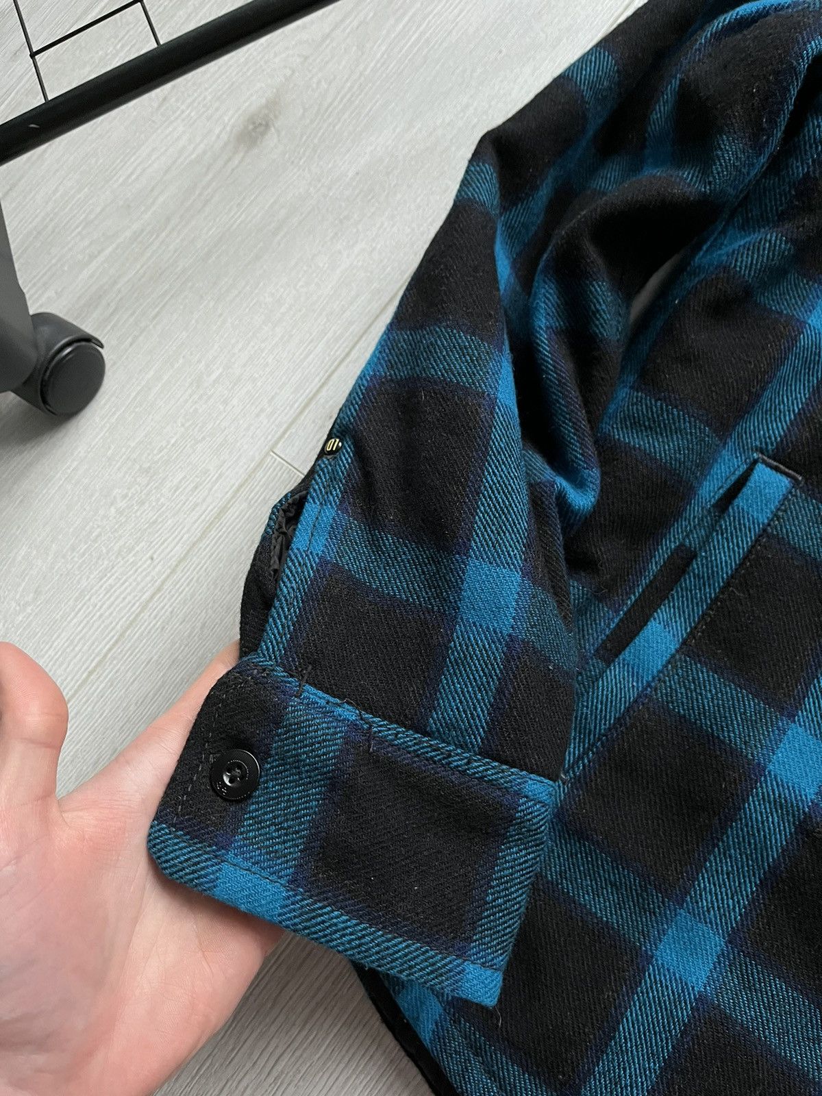 G-Star × Japanese Brand Vintage G Star Raw Western Plaid Quilted Jacket Overshirt Size US L / EU 52-54 / 3 - 5 Thumbnail