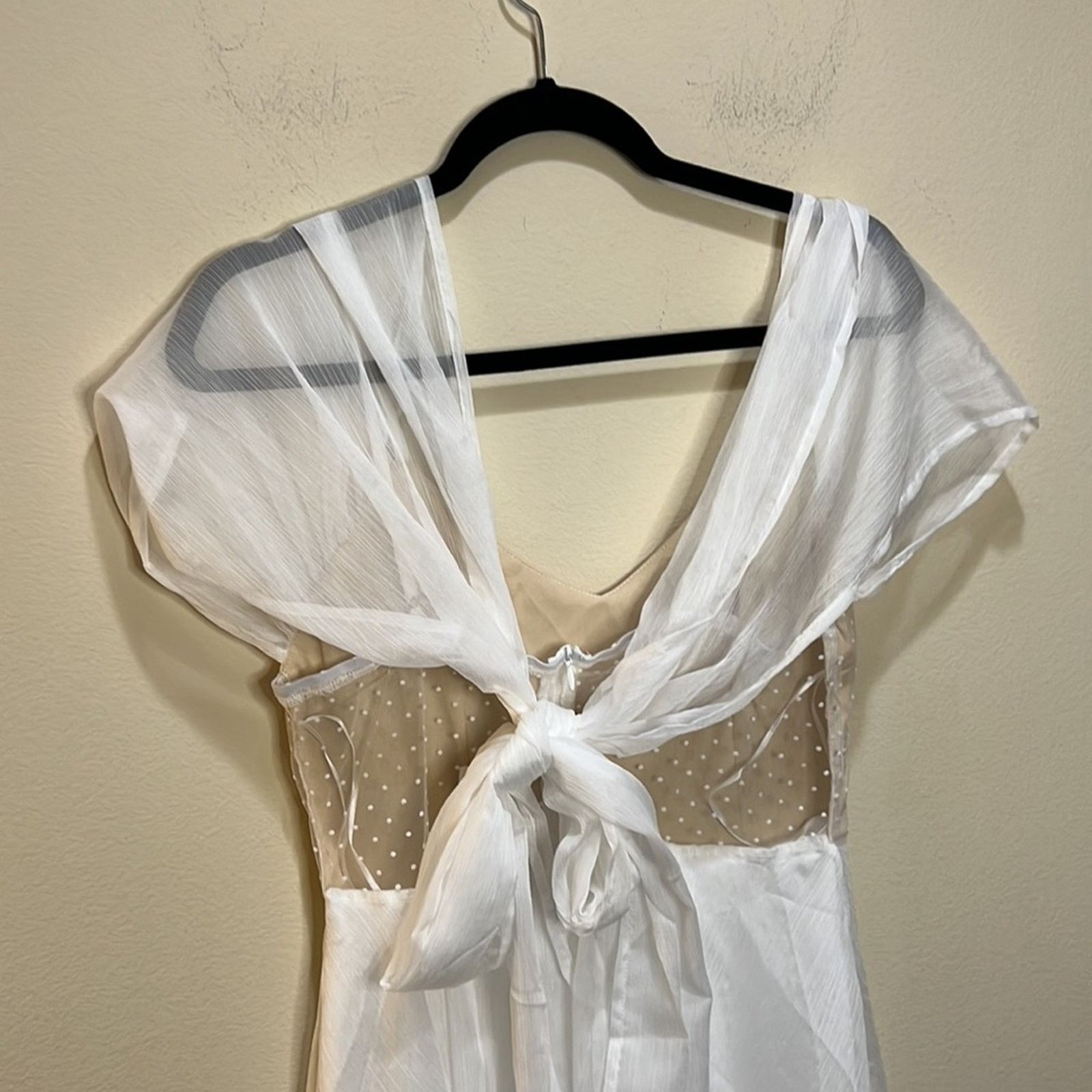 Area Area Stars Womens Dress Cali Two Tone Pindot Dress Size M Size M / US 6-8 / IT 42-44 - 6 Thumbnail