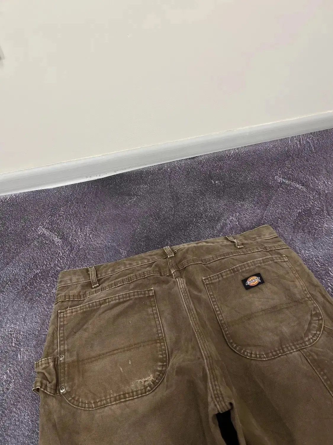 Dickies × Vintage Vintage Dickies USA Brown Work Hype Baggy Pants Size US 36 / EU 52 - 5 Thumbnail