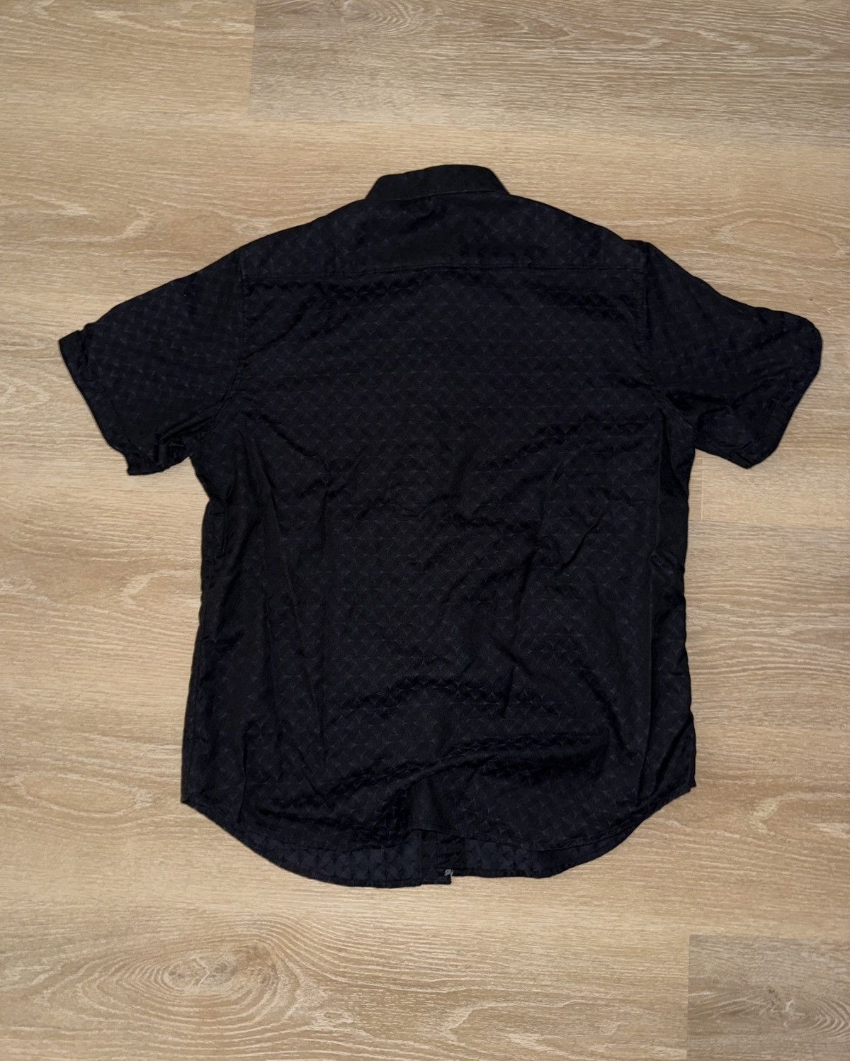 Robert Graham Robert Graham Short Sleeve Black Button Up Size US L / EU 52-54 / 3 - 2 Thumbnail