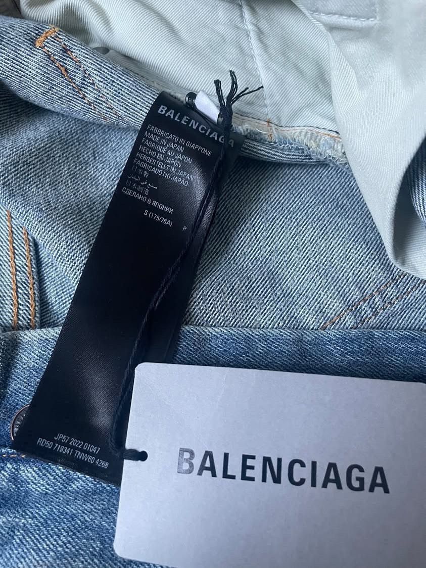 Balenciaga Balenciaga Waxed baggy jean Size US 34 / EU 50 - 3 Thumbnail