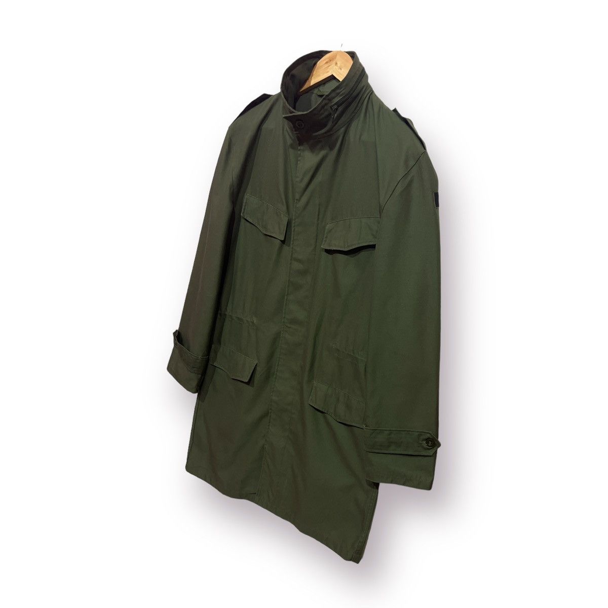 Vintage 🔥 Belgian Army Parka M87 Olive Coat - M Size US M / EU 48-50 / 2 - 4 Thumbnail