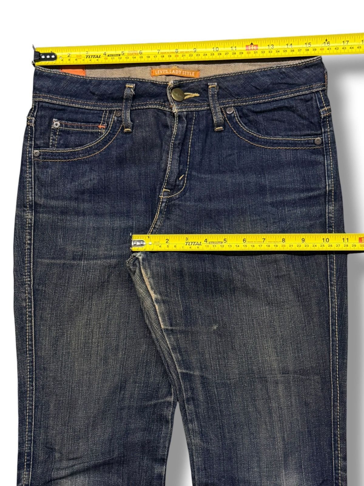 Levi's Vintage Levi’s Lady Style Bootcut Flare Denim Jeans | W31 Size 31" - 17 Thumbnail
