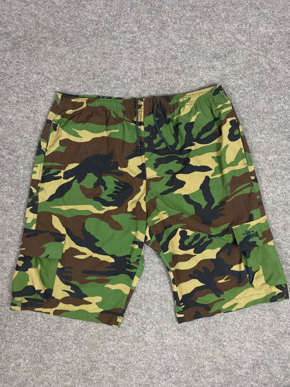 Stussy vintage stussy camo shorts embroided logo Size US 40 / EU 56 - 4 Thumbnail