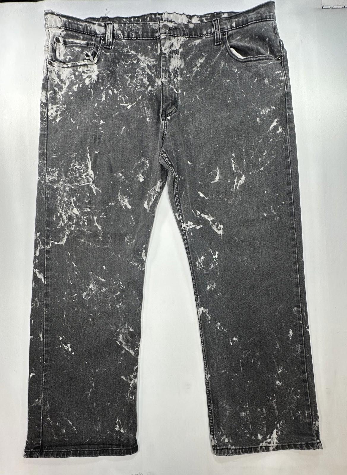 Levi's Levis Distressed Cotton Denim Jeans Gray Mens 42/30 Size US 42 / EU 58 - 1 Thumbnail