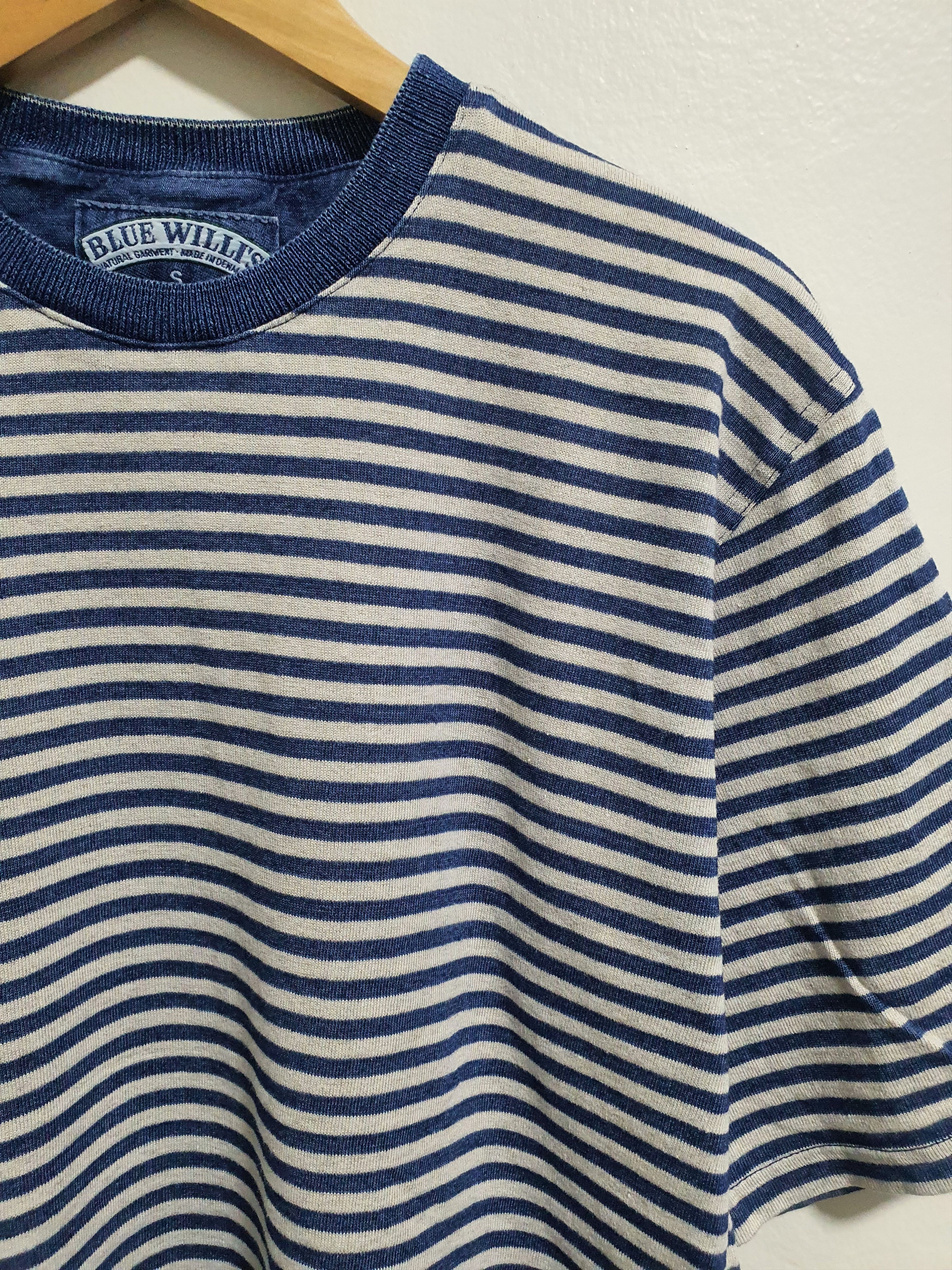 Other BLUE WILLIS DENMARK 21/28 HEAVY COTTON T-SHIRT Size US S / EU 44-46 / 1 - 1 Thumbnail