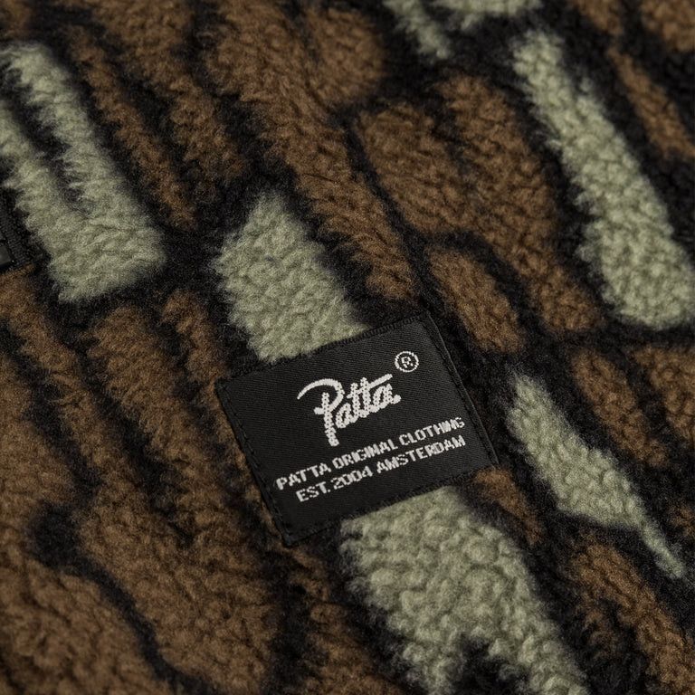Patta o1mle1025 Patta Woodie Fleece Pants Trousers in Multicolor Size US 28 / EU 44 - 3 Thumbnail