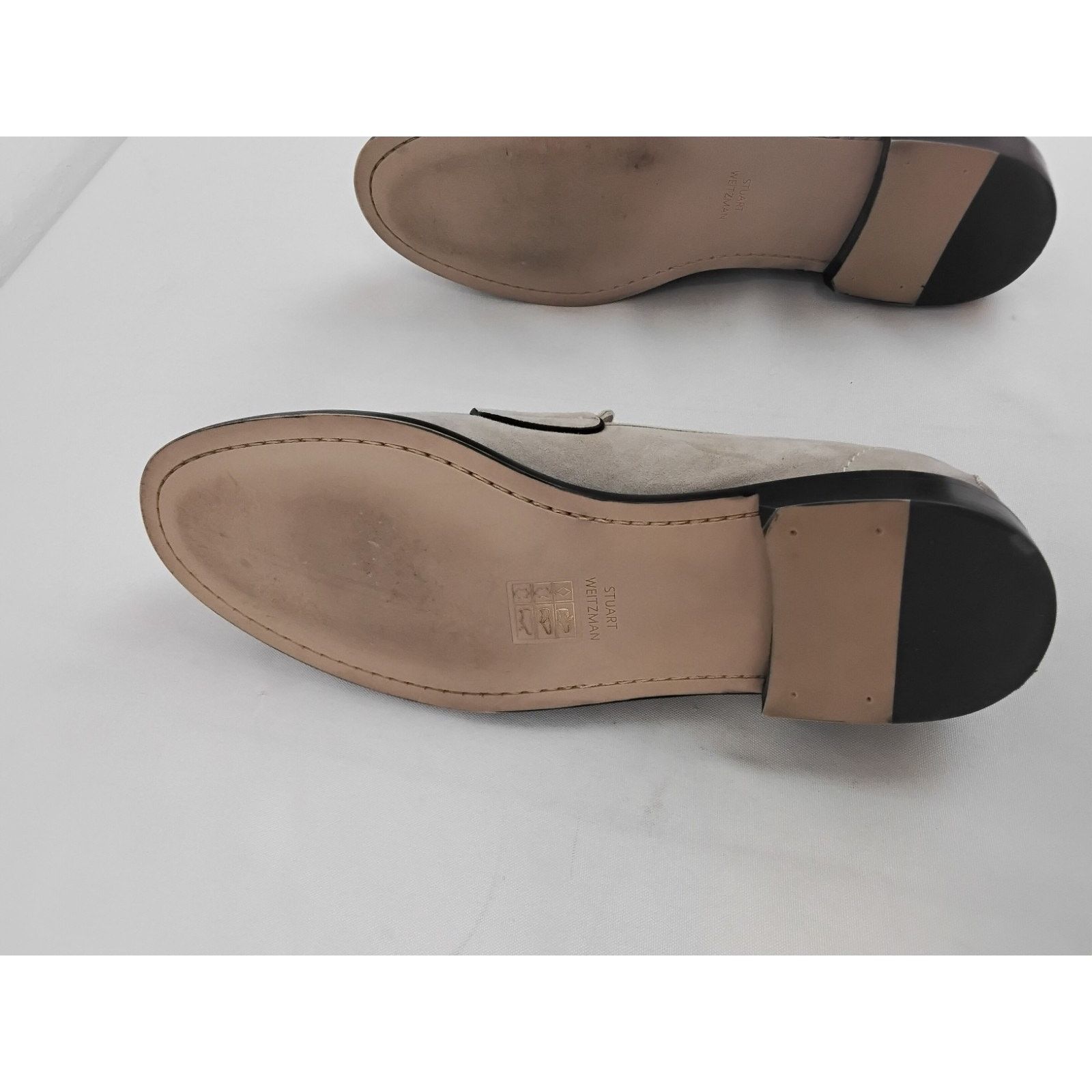 Stuart Weitzman Stuart Weitzman Suede Loafers Women's 10.5M Gray Slip On Size US 10.5 / IT 40.5 - 7 Thumbnail