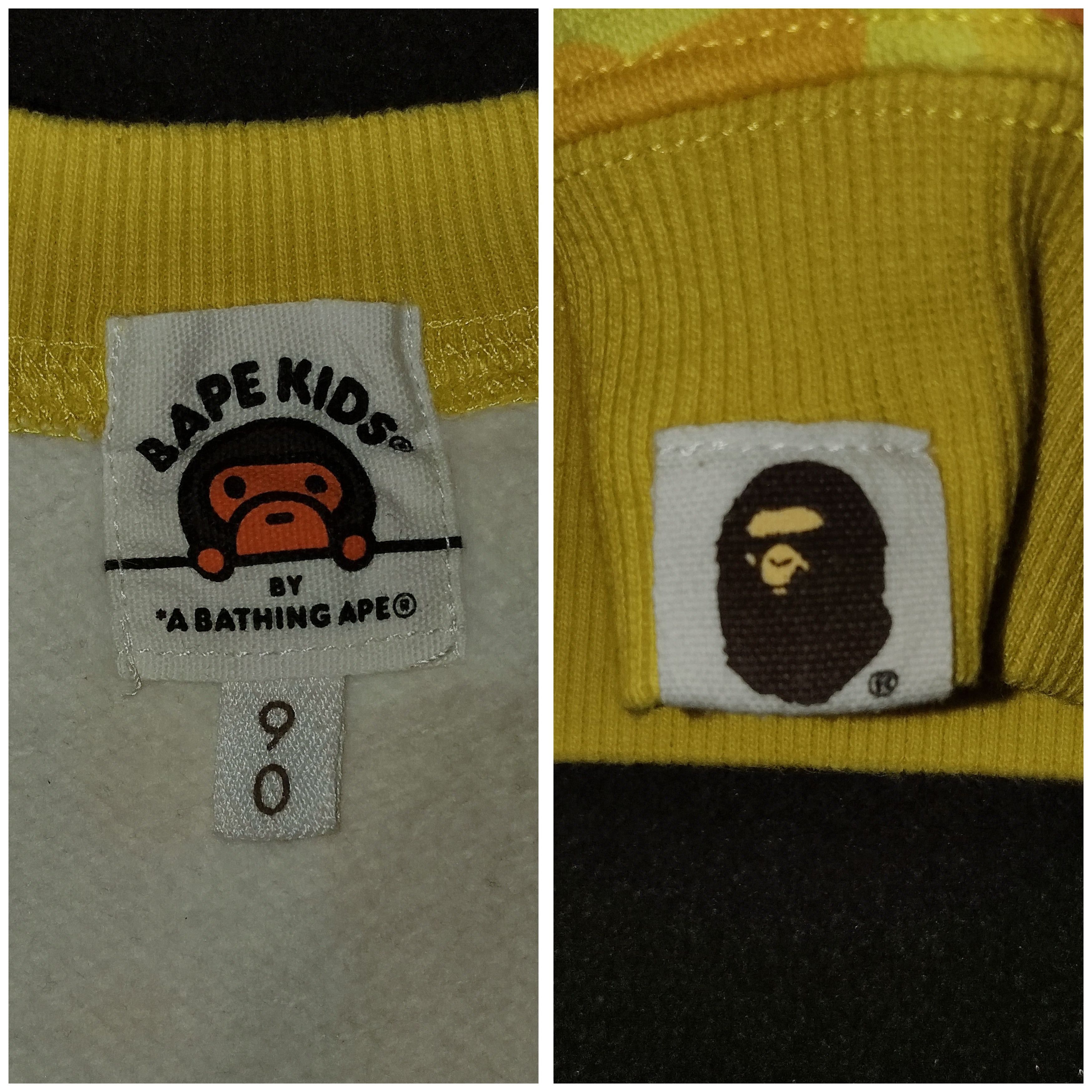 Bape Exclusive BAPE KIDS Store Baby Milo Camo Crewneck Plush Doll Size ONE SIZE - 9 Thumbnail