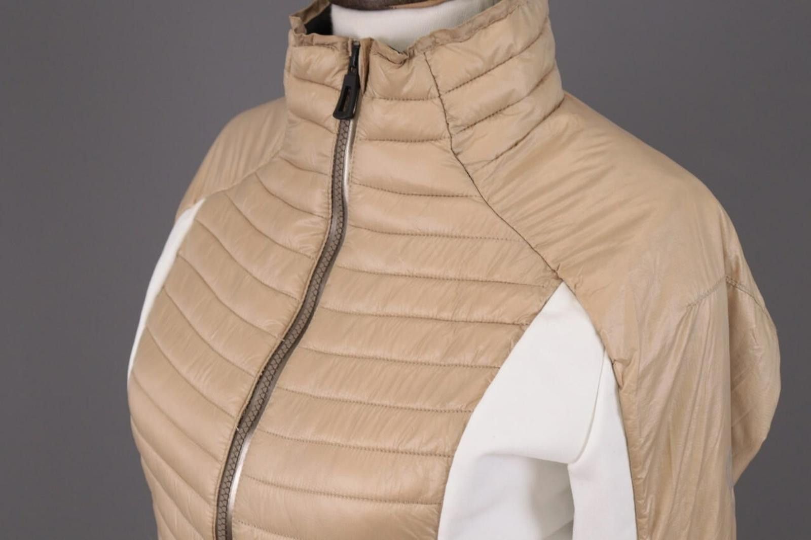 Rossignol Rossignol Beige Full Zip Hiking Outdoor Puffer Jacket Size M Size M / US 6-8 / IT 42-44 - 11 Thumbnail