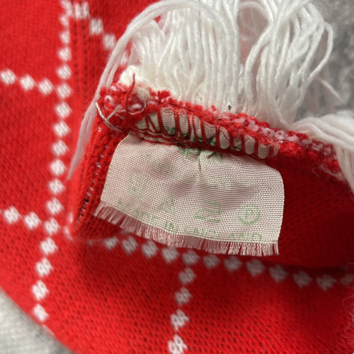 Vintage Vintage 80‘s Manchester United Scarf Size ONE SIZE - 3 Thumbnail