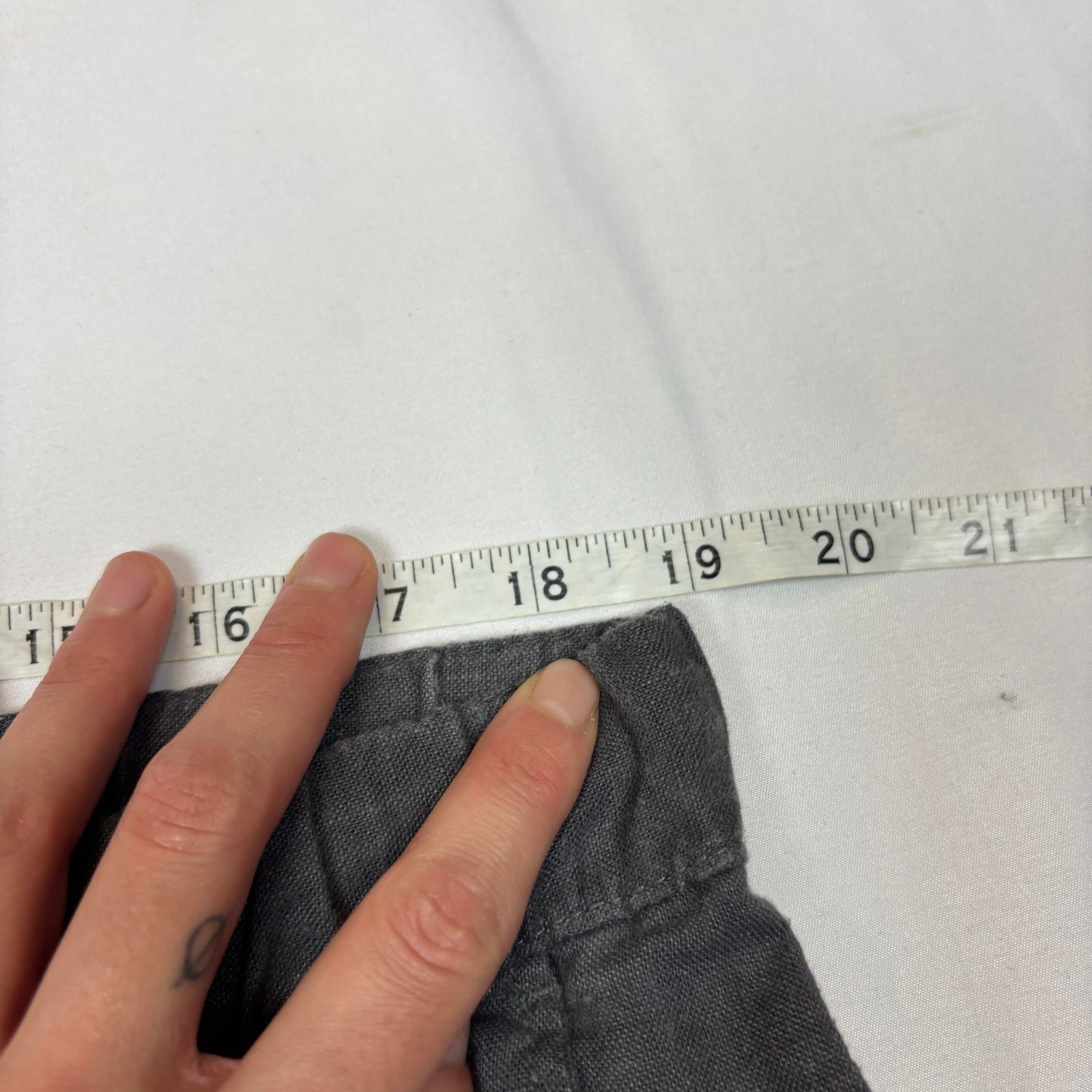 John Varvatos John Varvatos Star USA Robbie Tailored Slim Linen Pants 36 Size US 36 / EU 52 - 8 Thumbnail