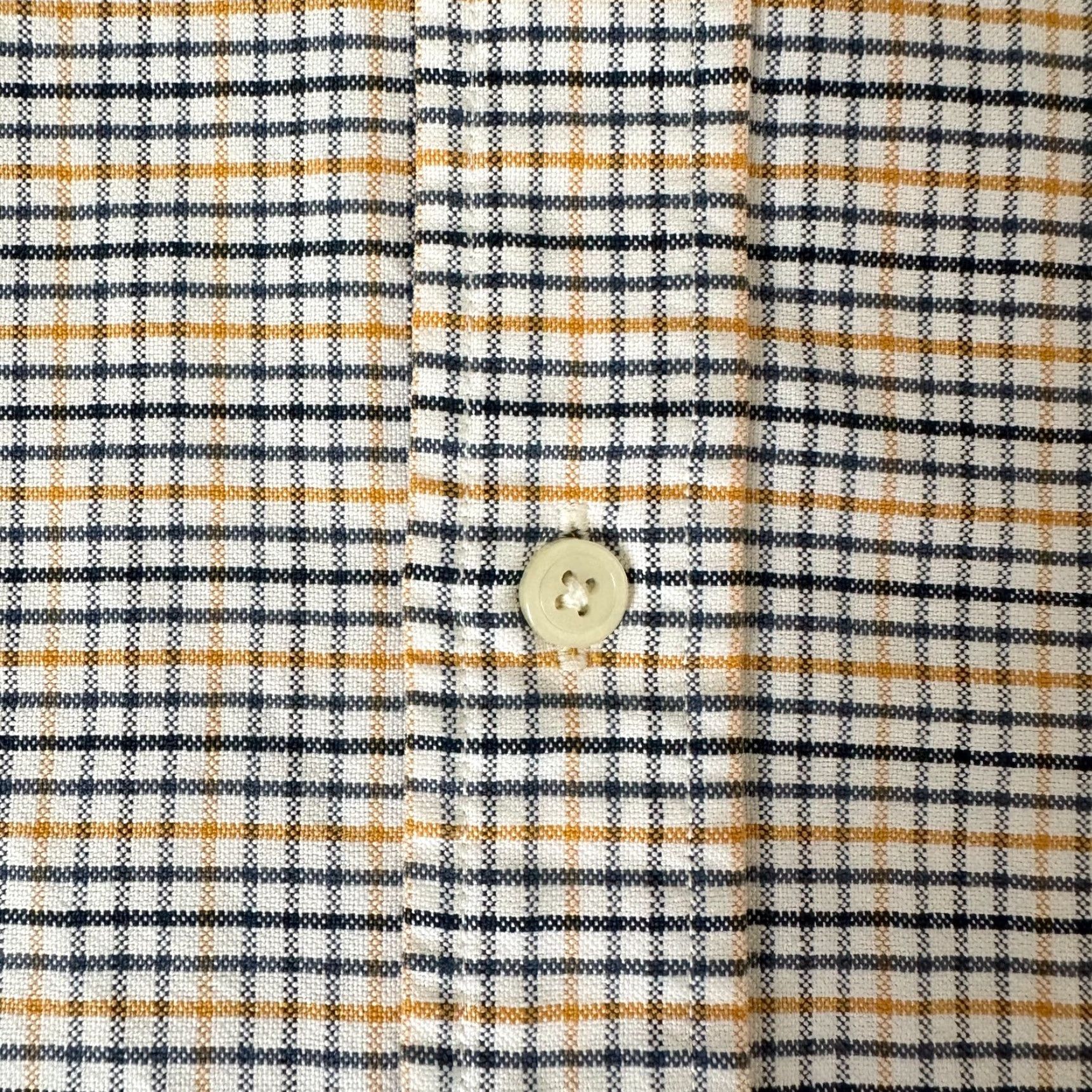 Abercrombie & Fitch VINTAGE Abercrombie & Fitch Shirt Mens XL White Twill Camp Check Button-Up Long Sleeve Collared Logo 90s Retro Preppy Casual Size US XL / EU 56 / 4 - 4 Thumbnail